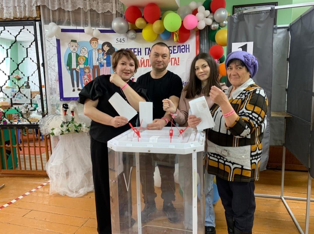 Сәпәйдән Латыйповлар: «Тавыш бирү - киләчәгебезне хәл итүче адым»