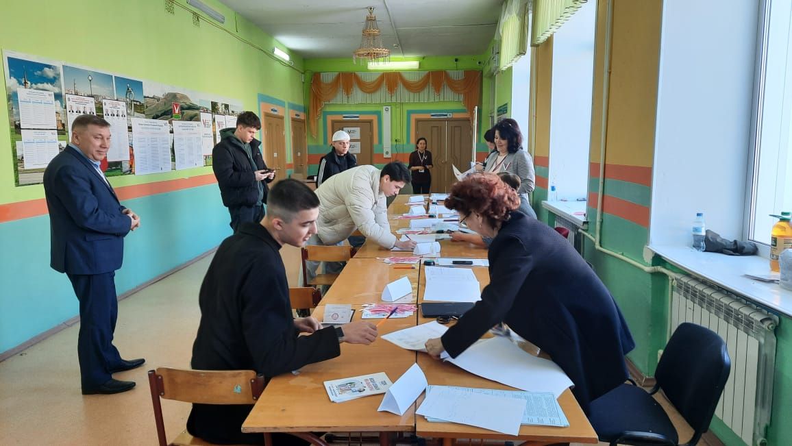 Азнакай районында 15:00 сәг. сайлаучыларның 87,91 проценты тавыш биргән