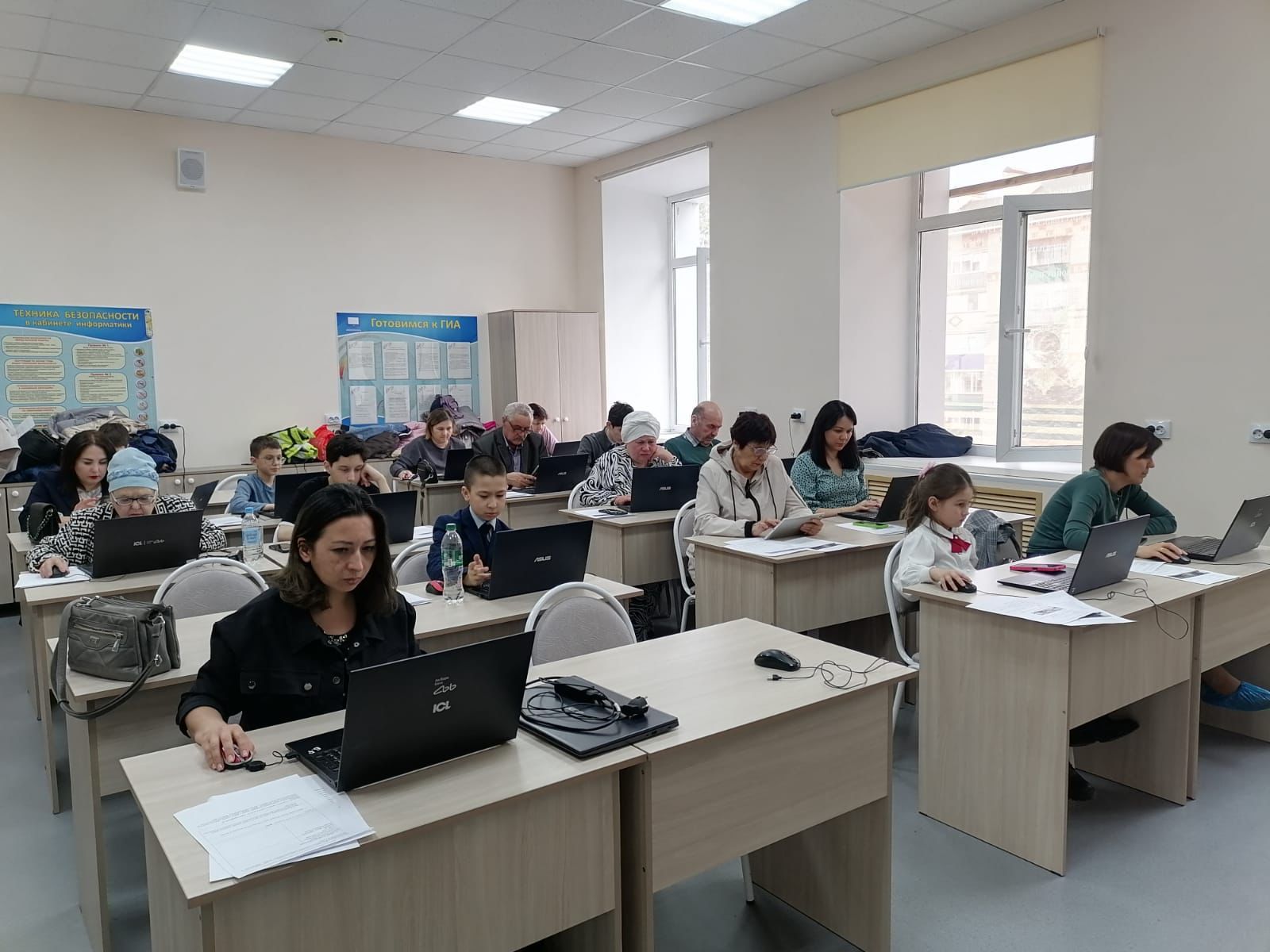 Состоялся первый этап Республиканского чемпионата  по компьютерному многоборью «Буыннар Бәйләнеше» (Связь поколений)
