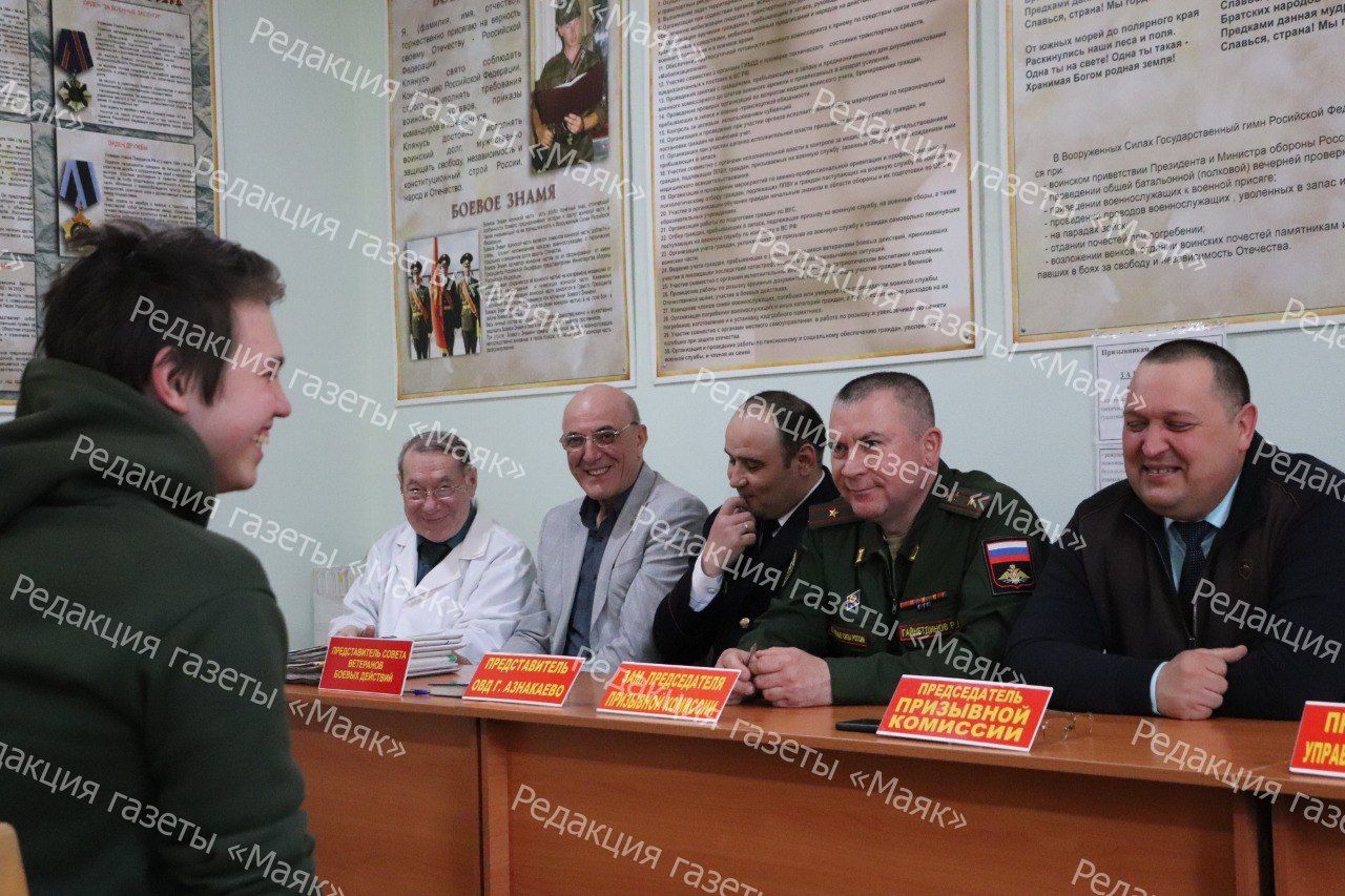Азнакайда язгы чакырылыш бара