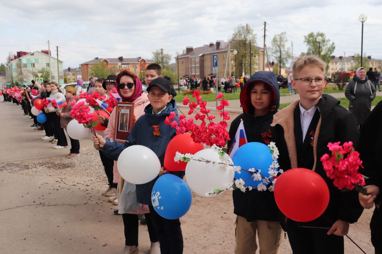 В поселке Актюбинский Азнакаевского района отпраздновали День Победы