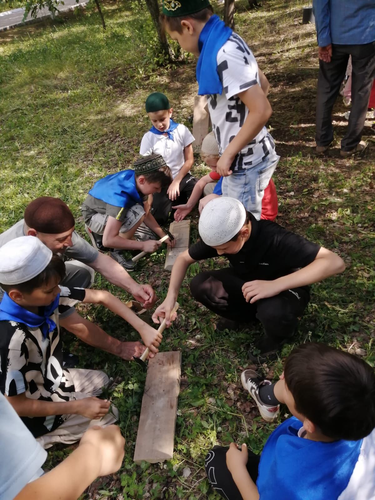В Голубой мечети города Азнакаево завершилось трехнедельное летнее обучение для детей.