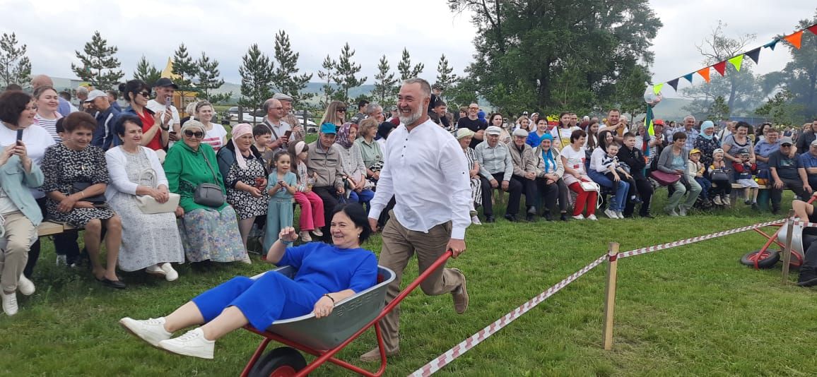 В селе Тумутук прошел национальный праздник Сабантуй