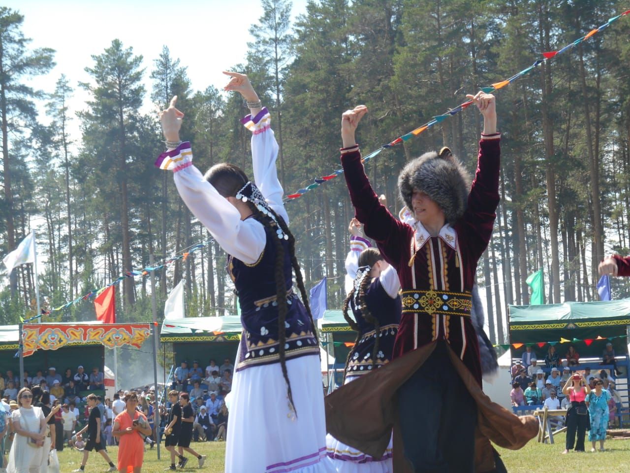 Самые яркие моменты открытия азнакаевского Сабантуя