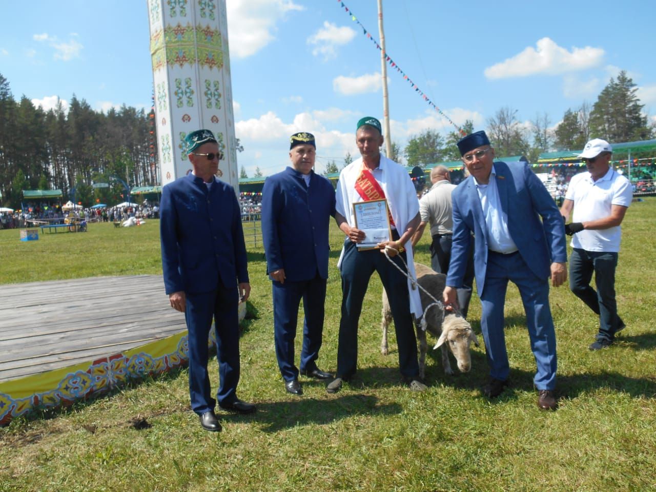 Самые яркие моменты открытия азнакаевского Сабантуя