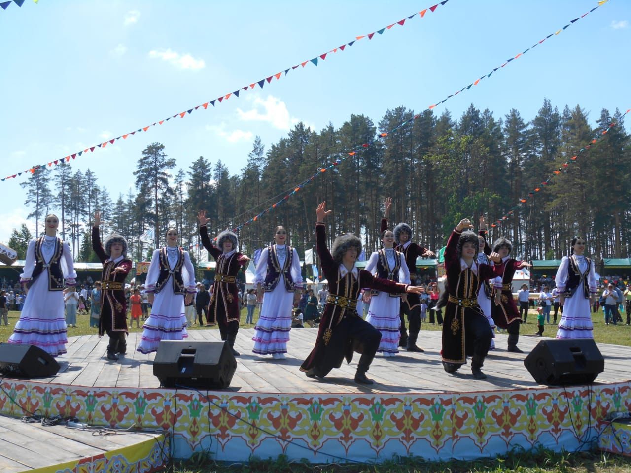 Самые яркие моменты открытия азнакаевского Сабантуя