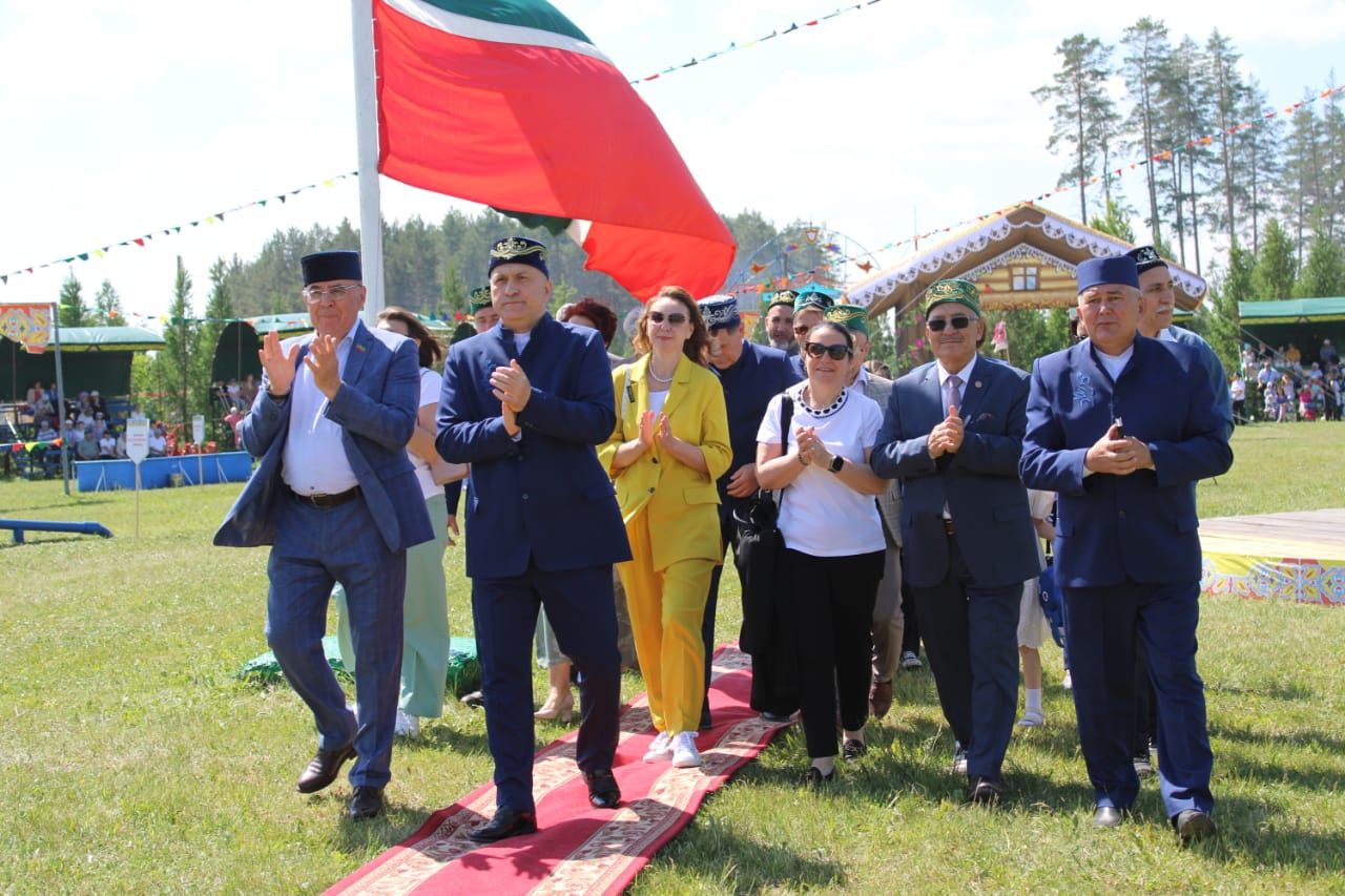 Самые яркие моменты открытия азнакаевского Сабантуя