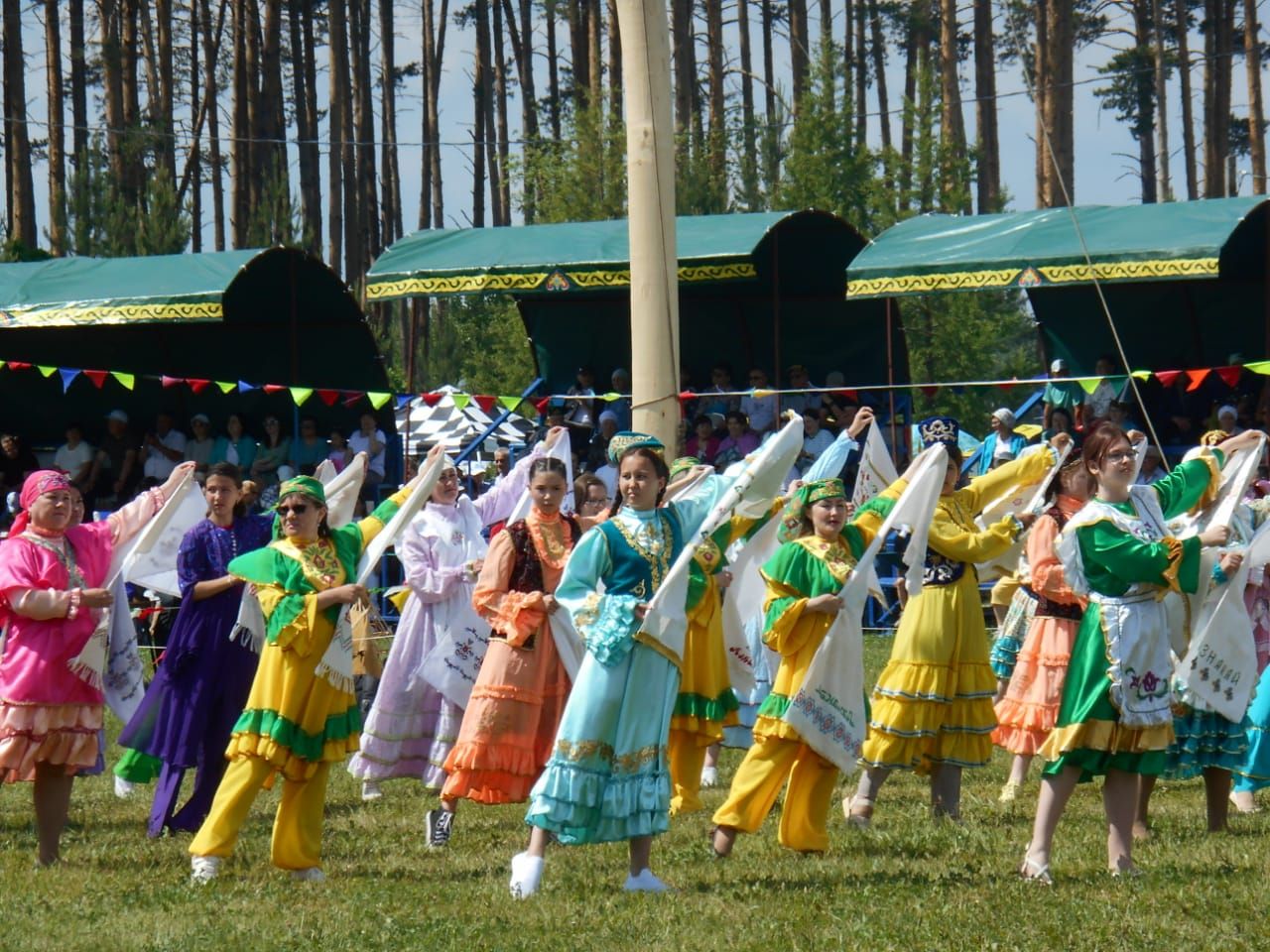 Самые яркие моменты открытия азнакаевского Сабантуя