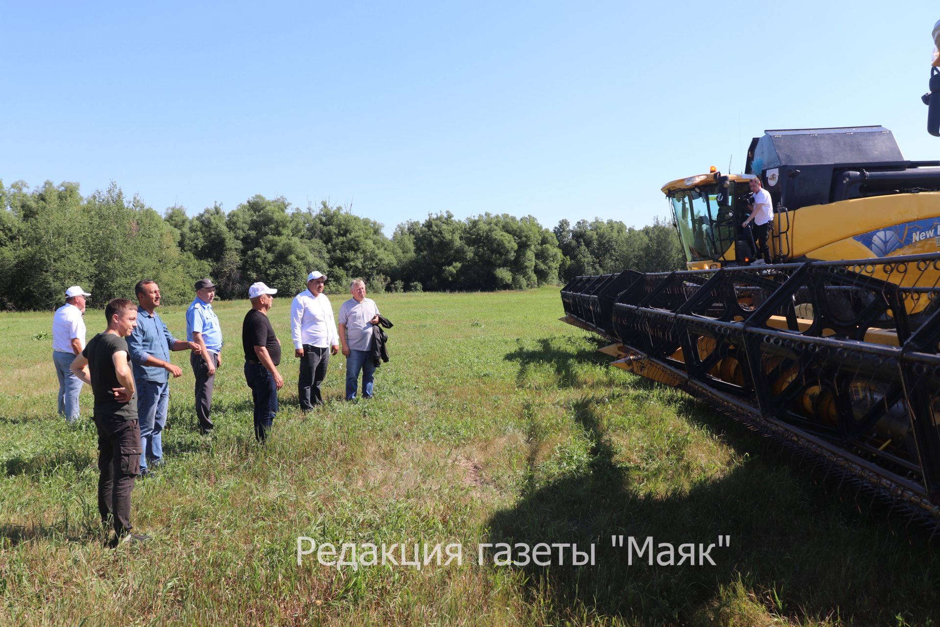 Азнакайда комбайннарның әзерлеген тикшерделәр