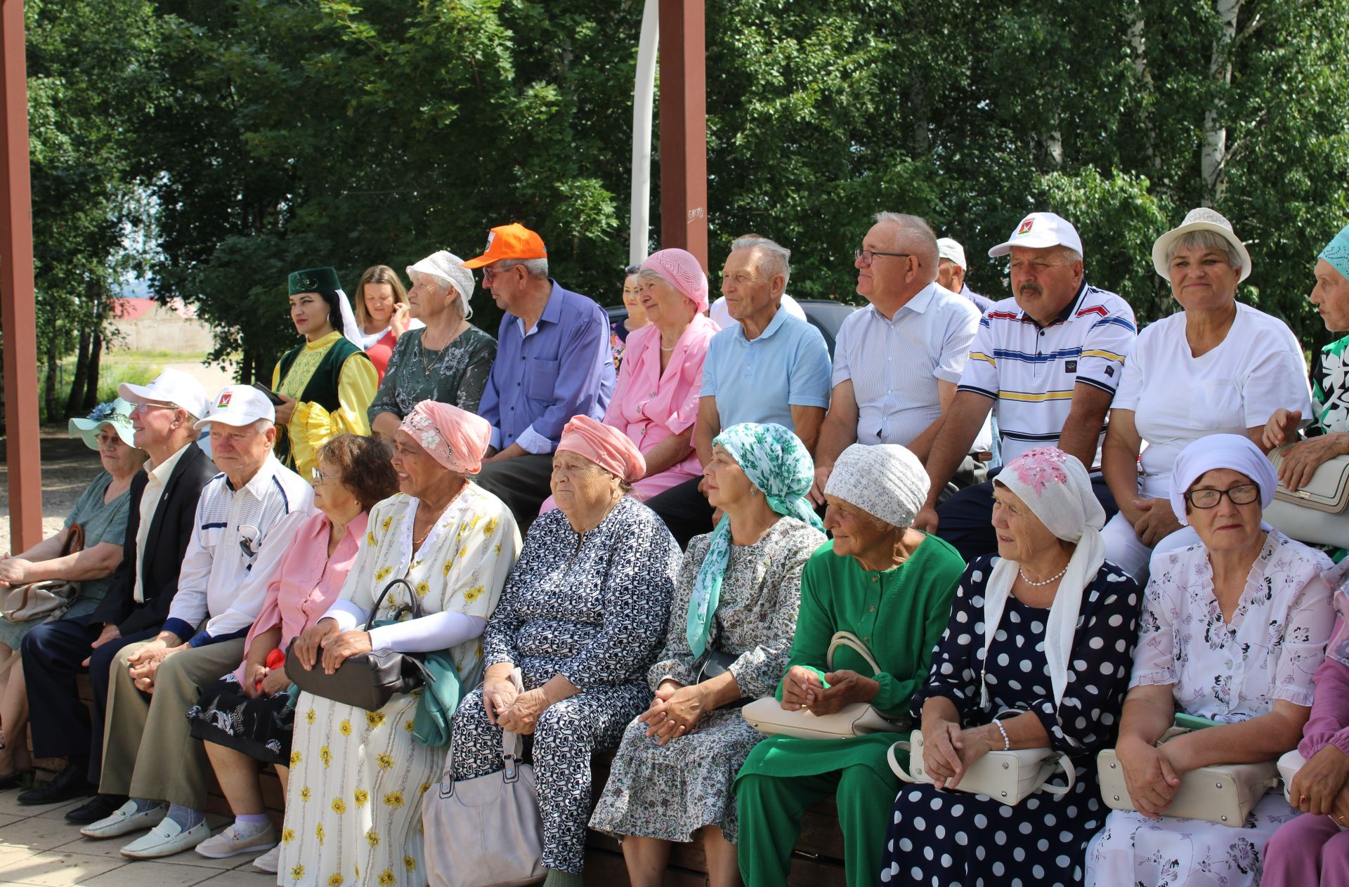 Азнакай ветераннары Сабан туе узды