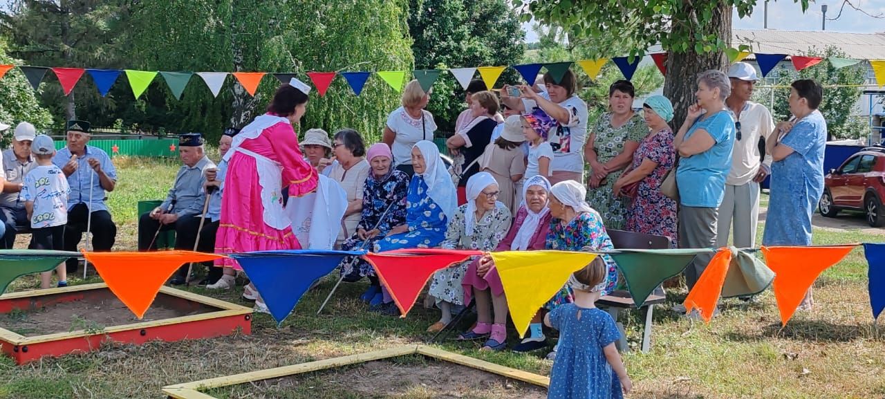 Азнакай районы Әгер авылында балалар өчен Сабан туе узды