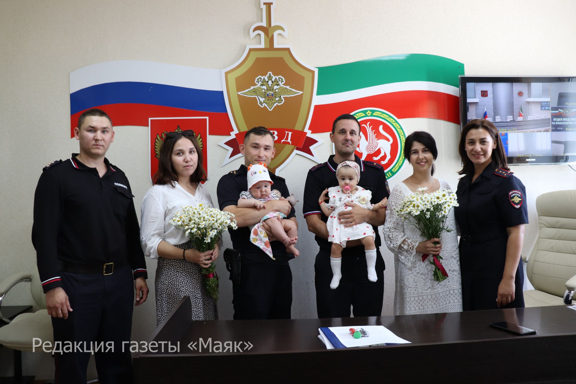 В Азнакаево чествовали полицейские семьи