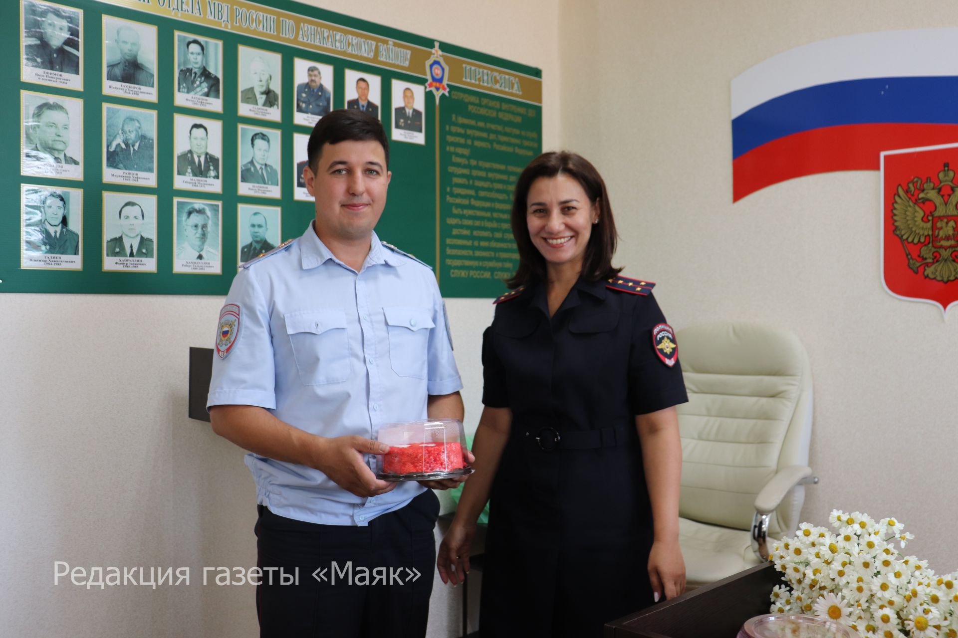 В Азнакаево чествовали полицейские семьи