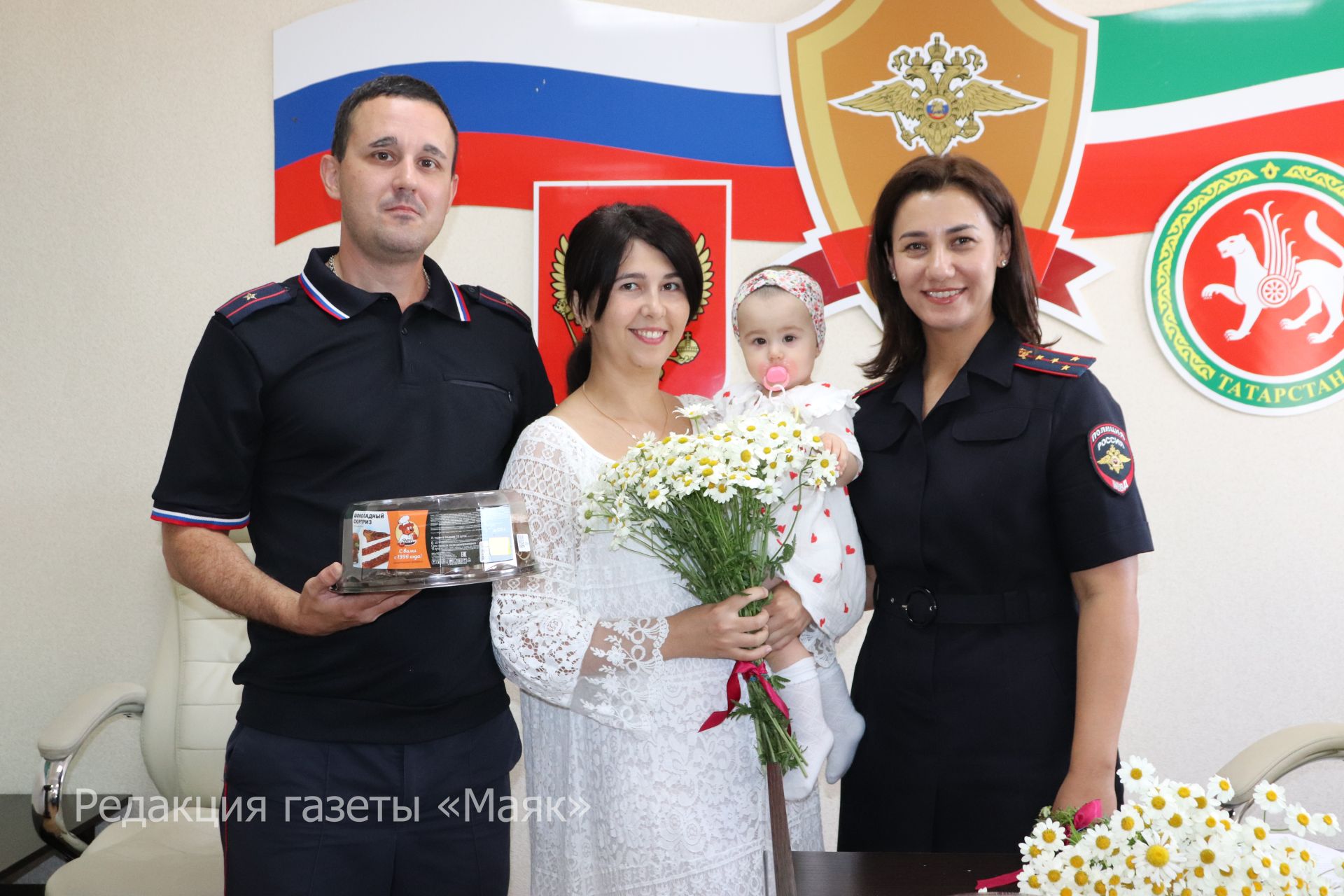 В Азнакаево чествовали полицейские семьи