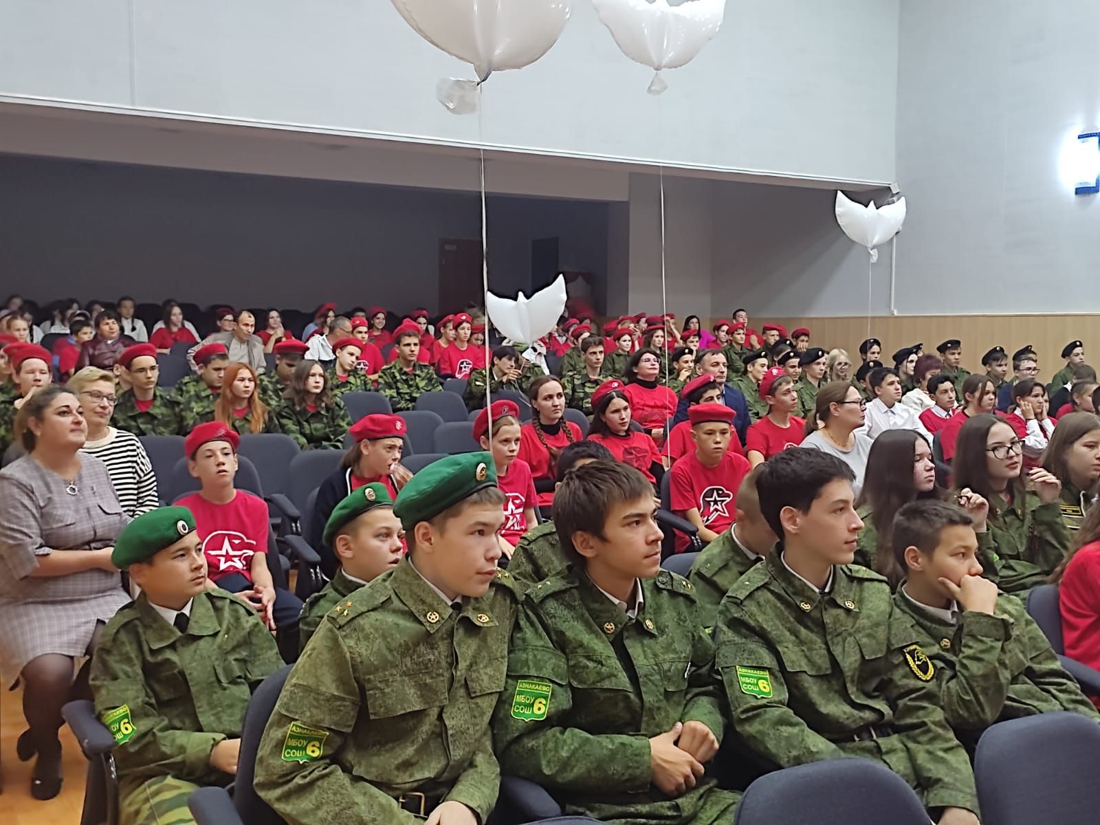 В Азнакаево прошел слет юнармейцев