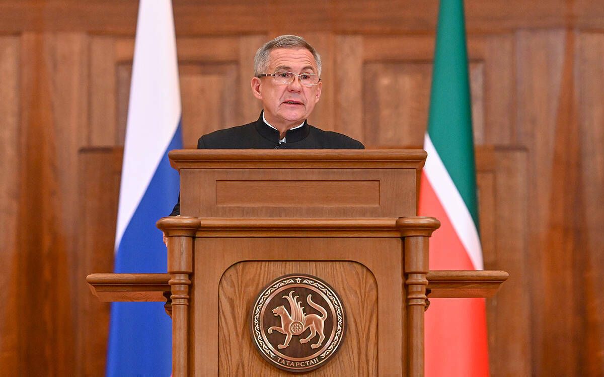 Бүген Рөстәм Миңнеханов ТР Дәүләт Советына еллык юллама белән мөрәҗәгать итәчәк