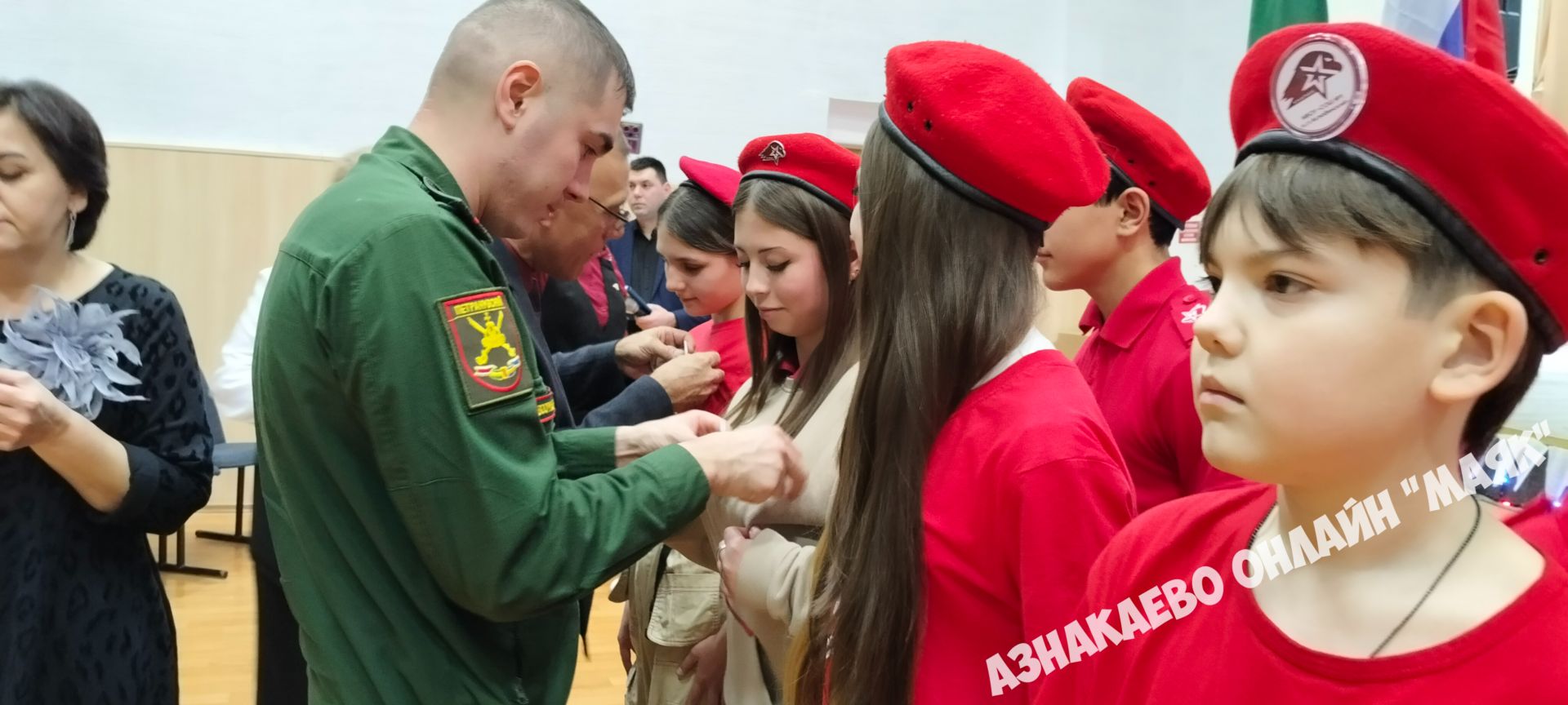 Азнакайда «Юнармия» яшүсмерләр иҗтимагый хәрәкәтенә йөрүче балалар катнашында Фестиваль узды