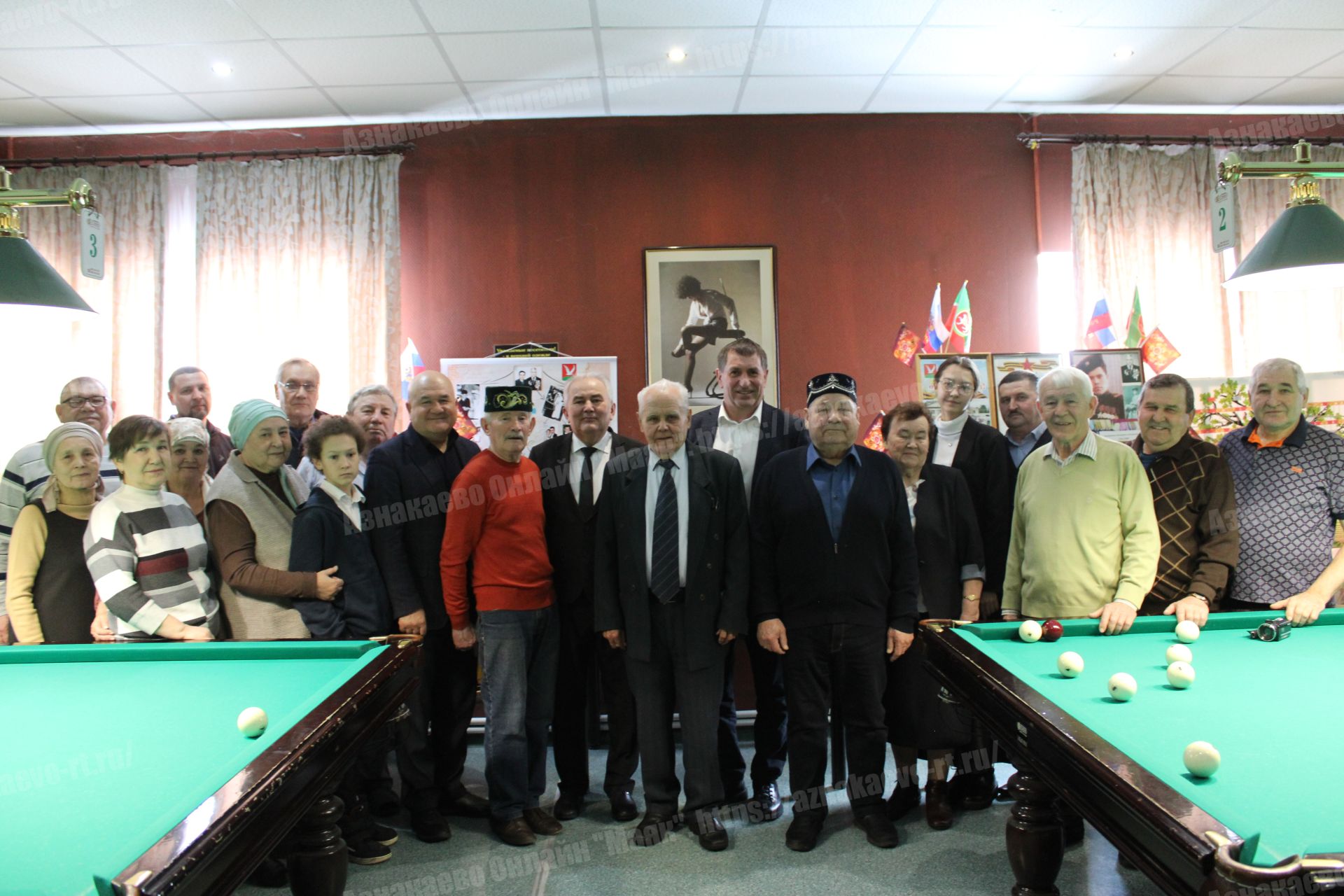 В Азнакаево прошел бильярдный турнир среди старшего поколения