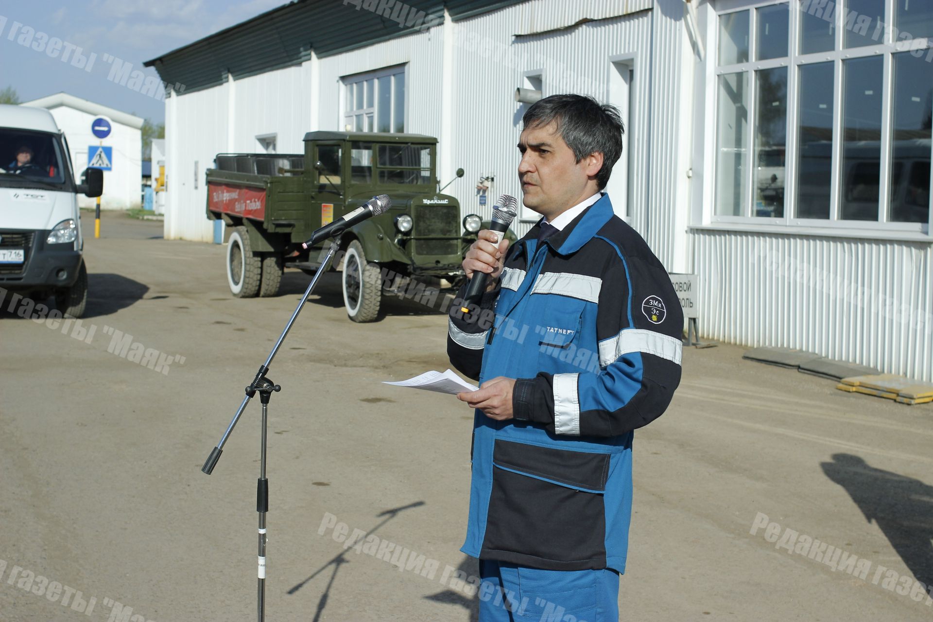 Азнакайда Машиналар парады булды