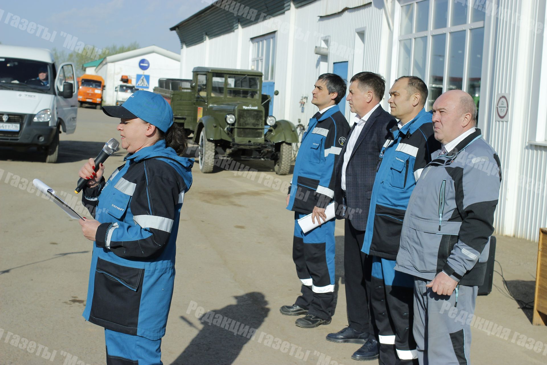 Азнакайда Машиналар парады булды