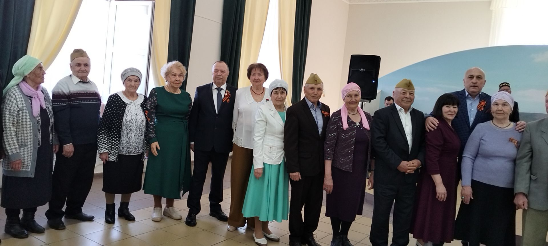 В Азнакаево состоялась торжественная встреча председателей Совета ветеранов