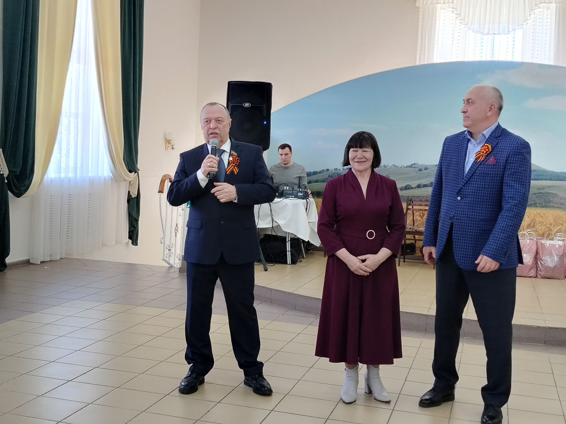 В Азнакаево состоялась торжественная встреча председателей Совета ветеранов