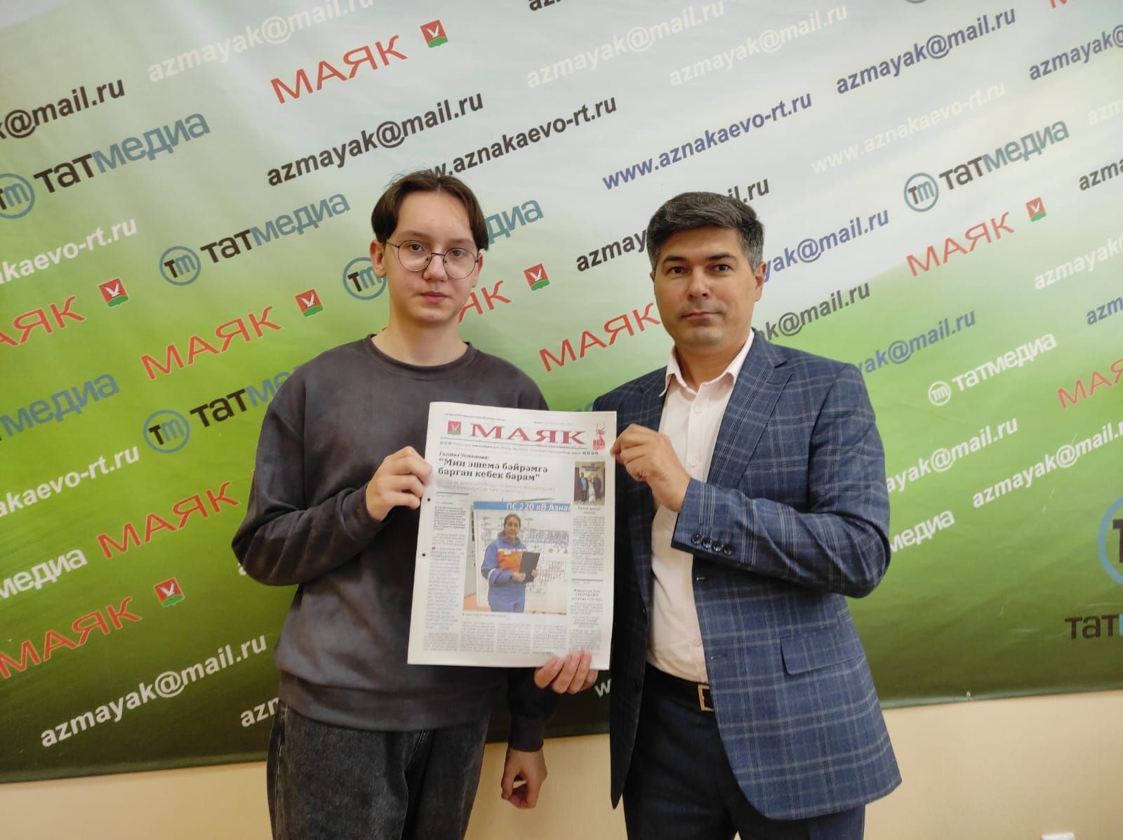 У нас в гостях – призер республиканского фестиваля молодежной прессы