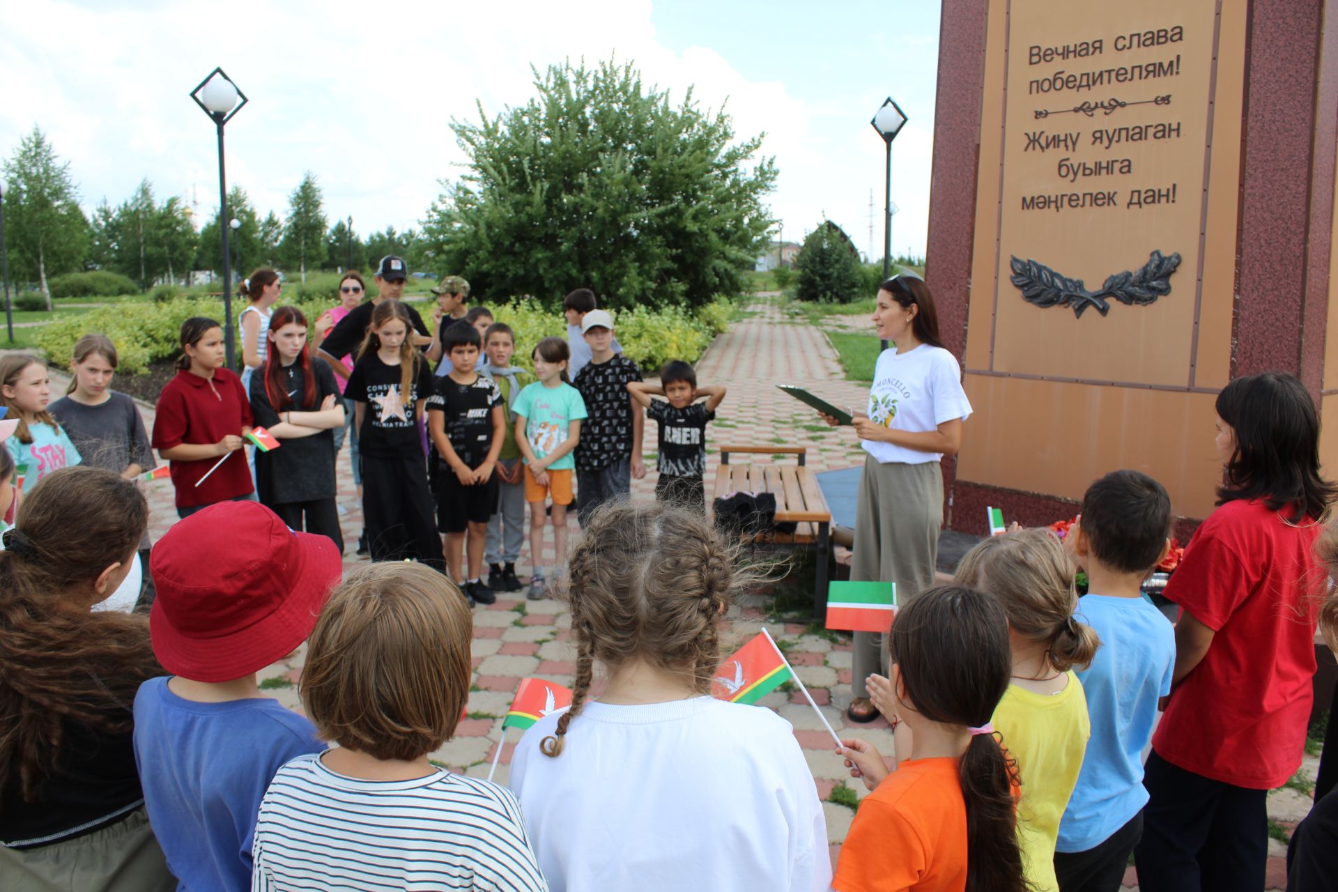 «Россия – это мы!»: В Парке Победы прошло патриотическое мероприятие для детей