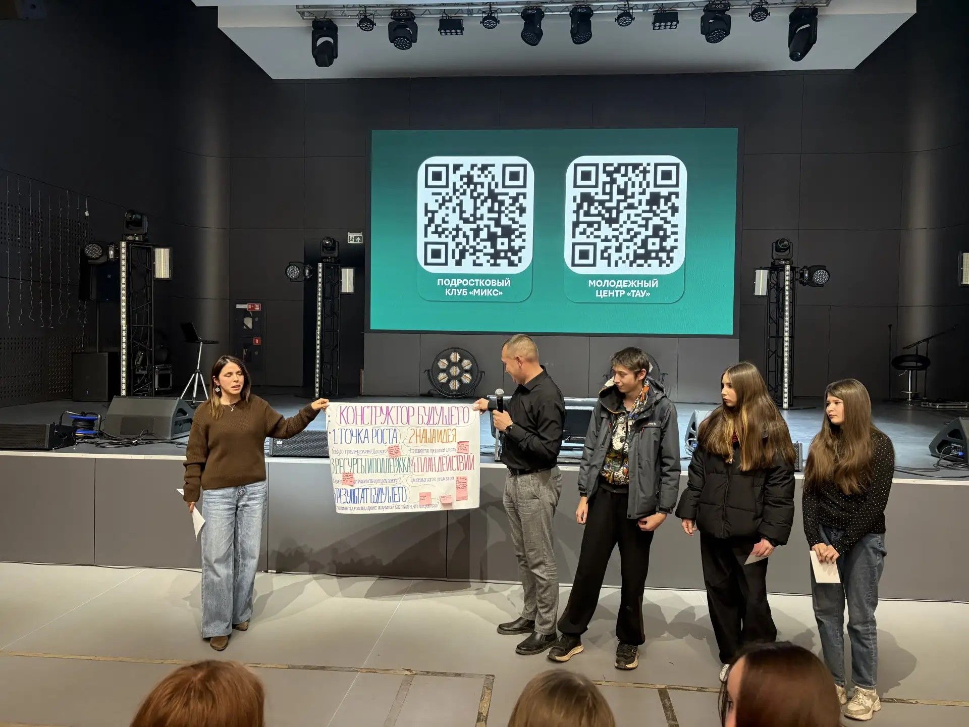 Открываем новые  возможности для молодёжи