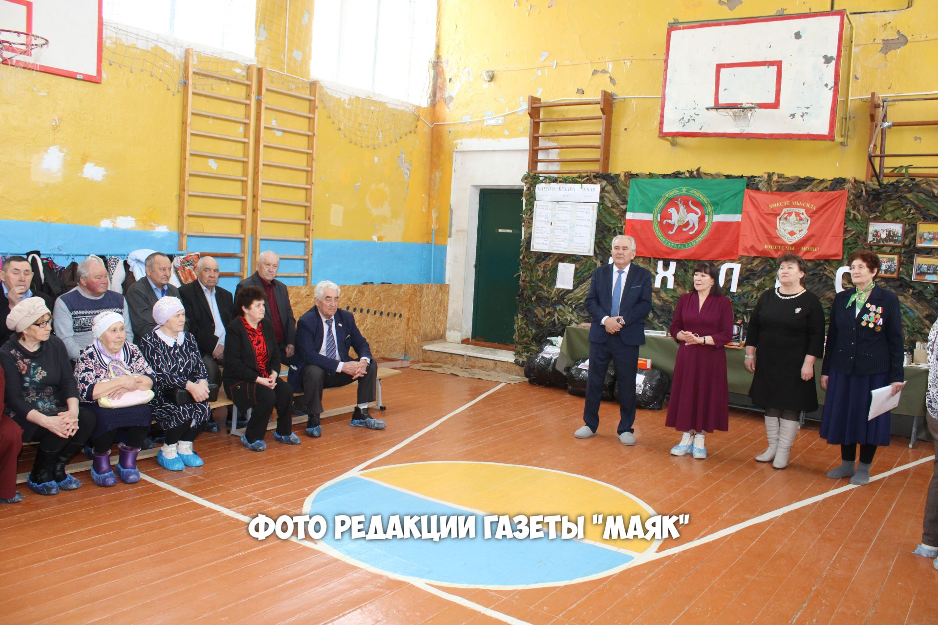 Сукаеш авылында авыл ветераннар советы рәисләре белән күчмә семинар узды