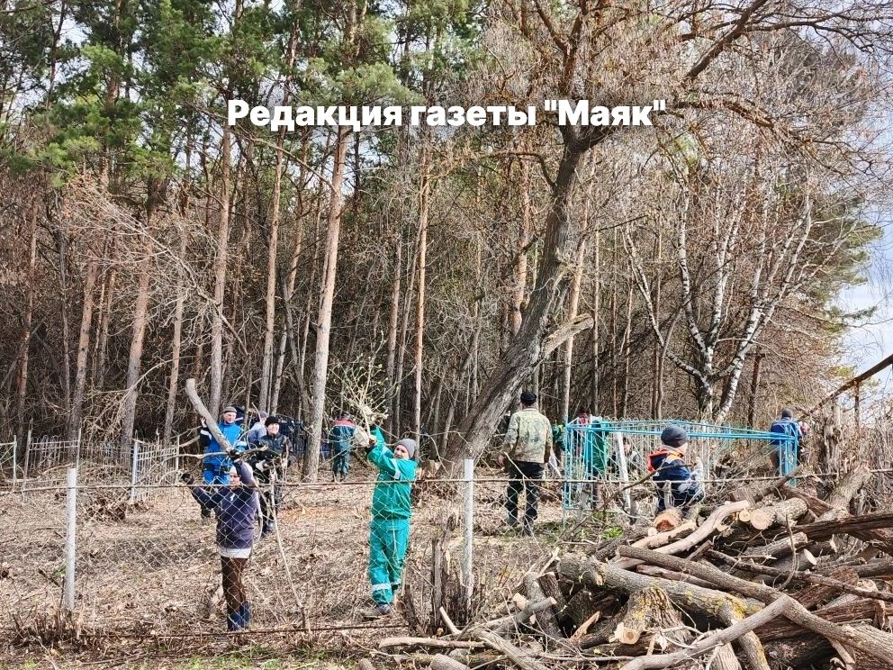 В Алькеево на субботник вышли все – от мала до велика