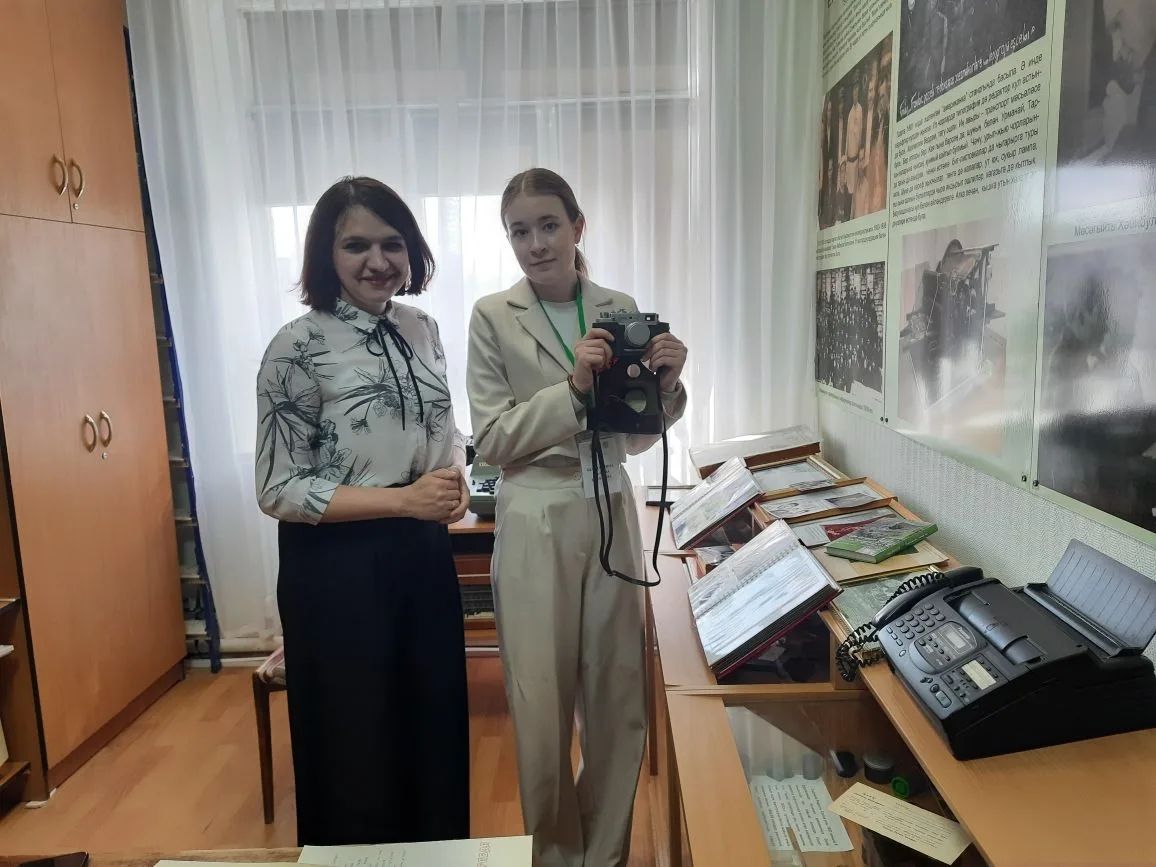 Десятиклассница Эльвина Шайдуллина на один день стала частью команды «Маяка»