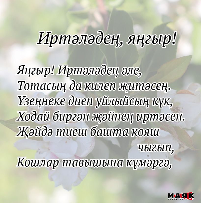 Римма Варис кызы Тинбакованың иҗаты