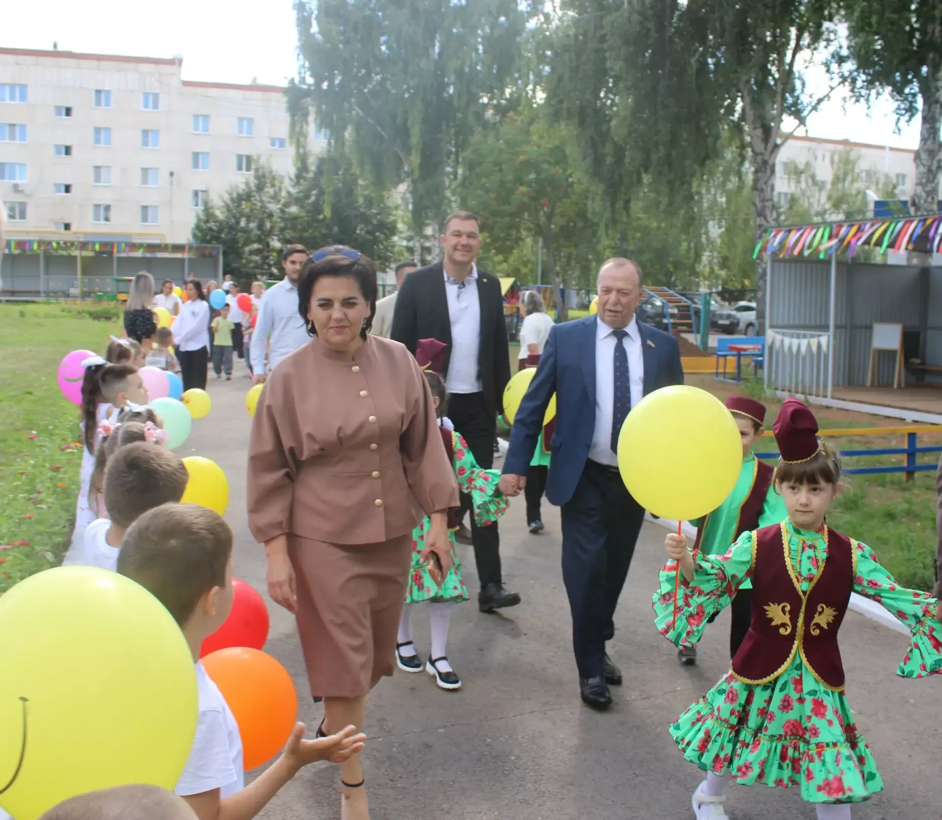 Детский сад №18 «Улыбка» в Азнакаево встречает ребят после капитального ремонта!