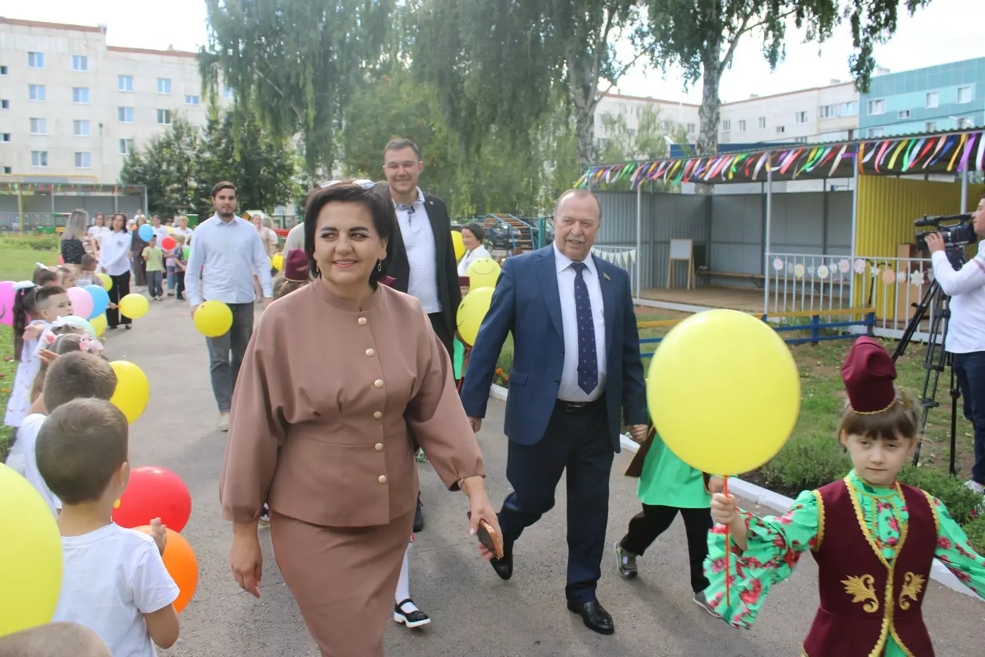 Детский сад №18 «Улыбка» в Азнакаево встречает ребят после капитального ремонта!