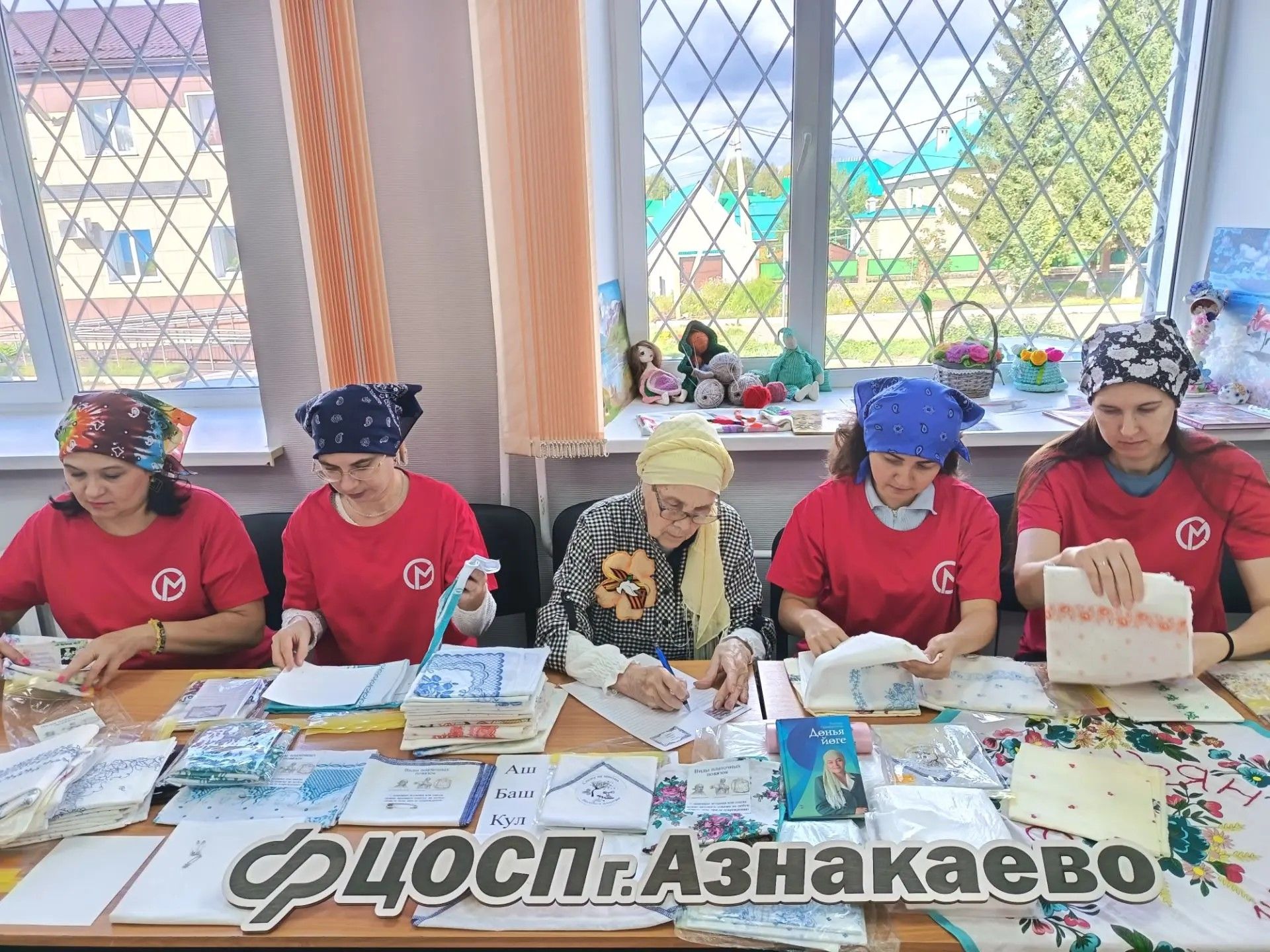 В Азнакаевском районе прошла акция “Мамин платок”