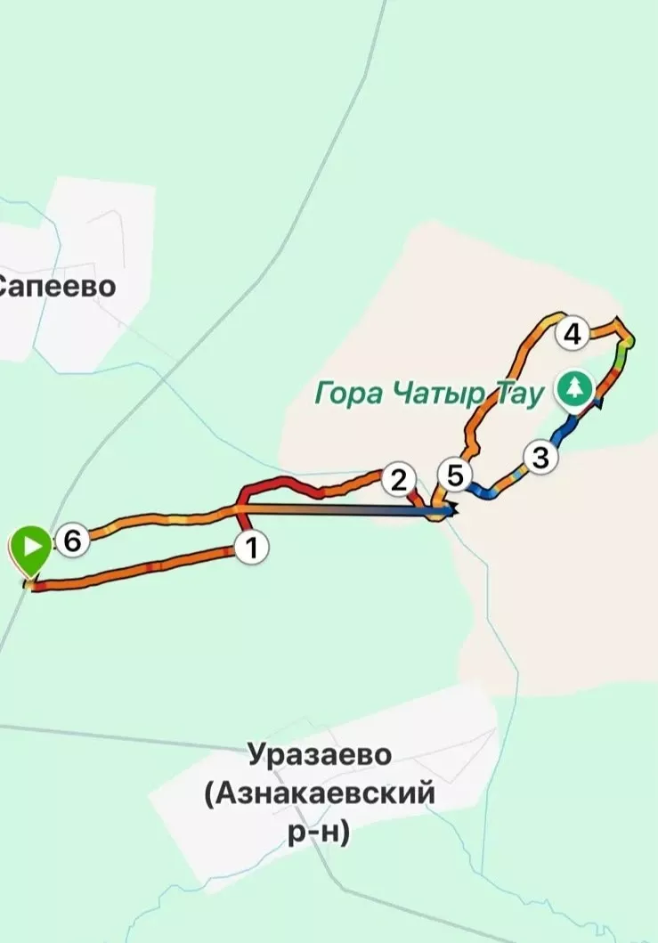 Азнакаевские «Беганутые» покорили Чатыр-Тау