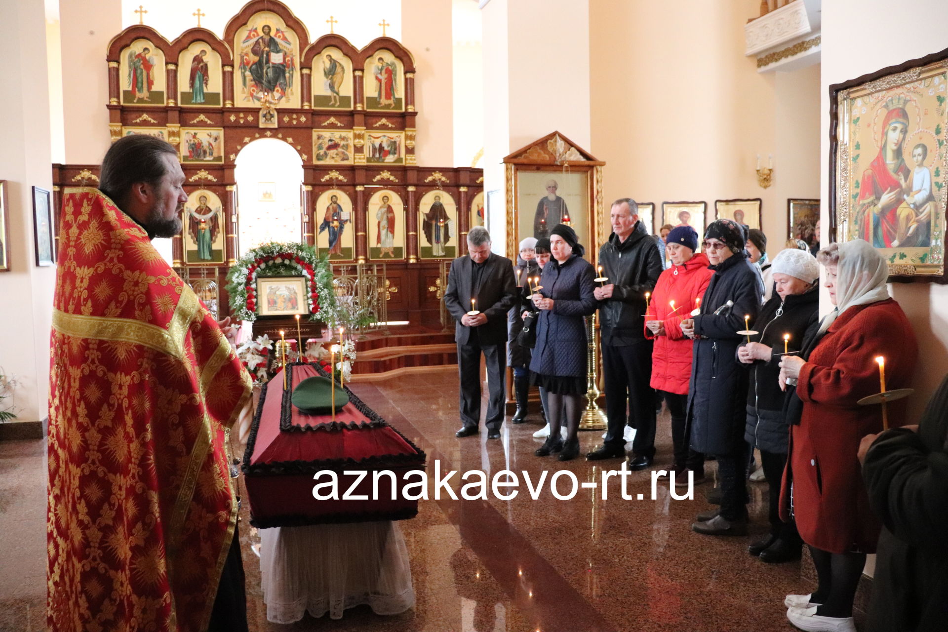 Актүбәдә Николай Петрушин белән хушлаштылар