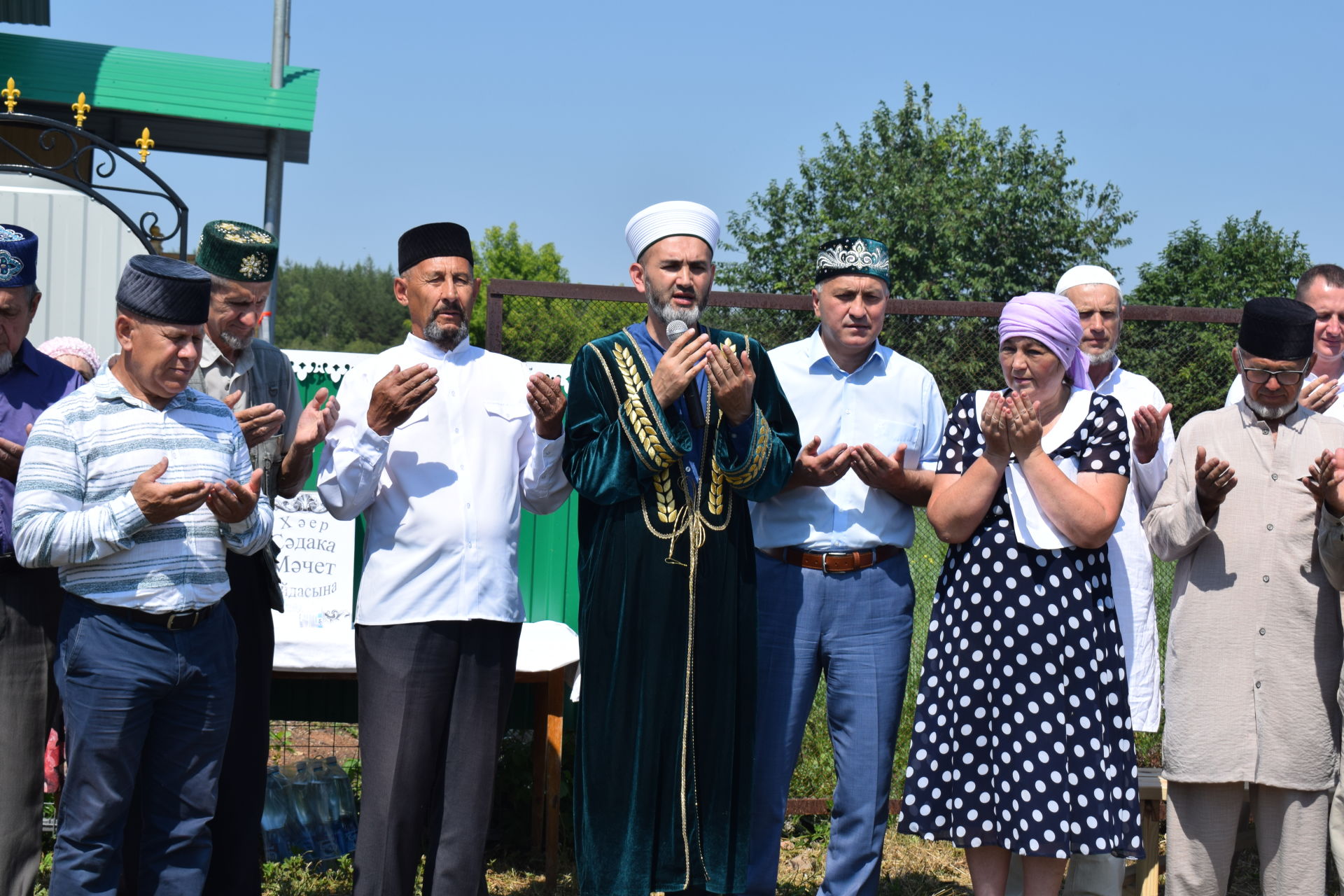 Азнакай районында яңа мәчет сафка басты