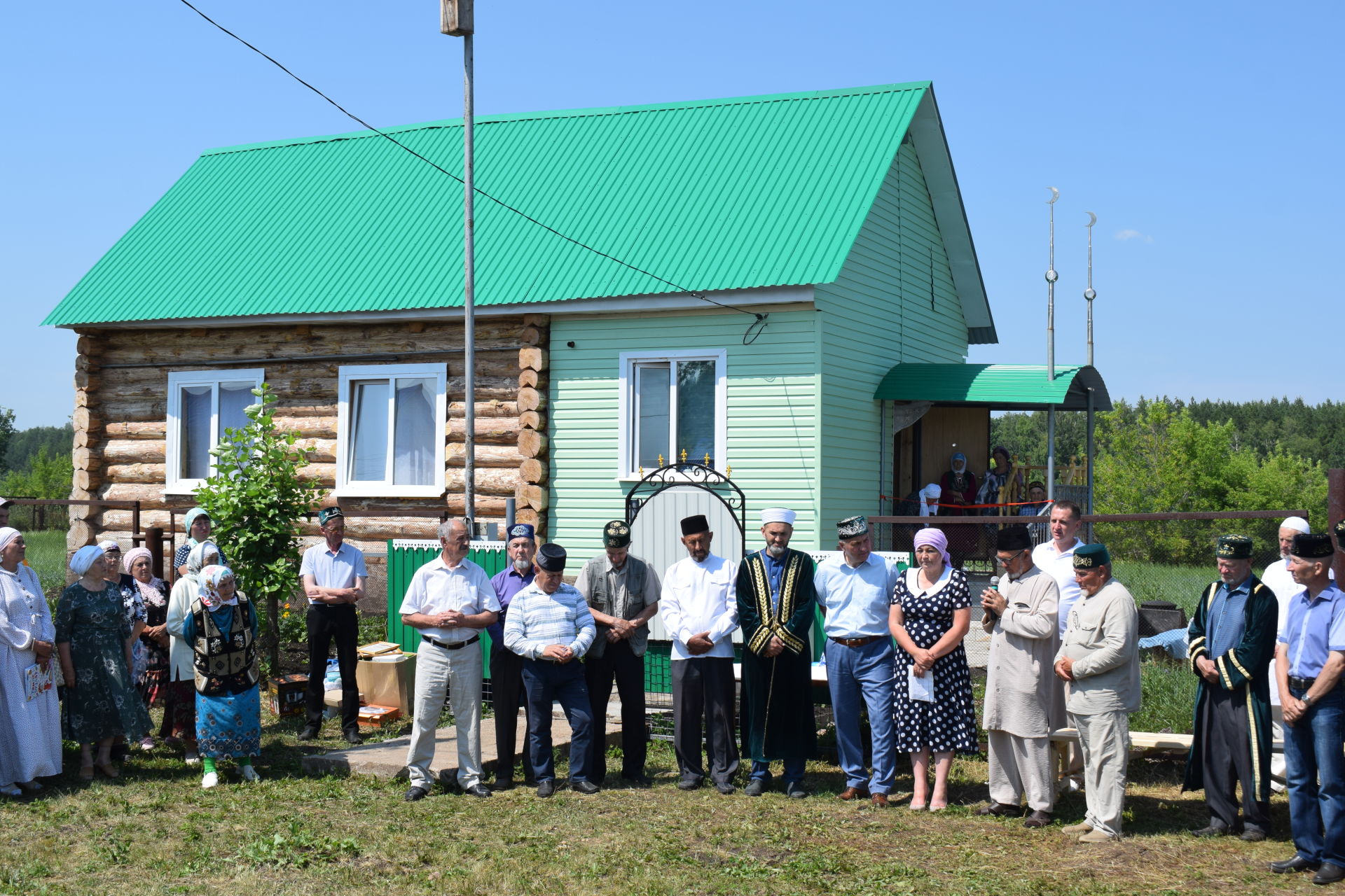 Азнакай районында яңа мәчет сафка басты