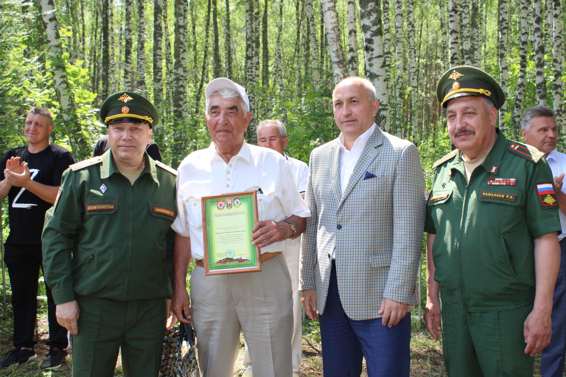 Азнакайда «Родина» республика хәрби-патриотик палаткалы лагере эшли