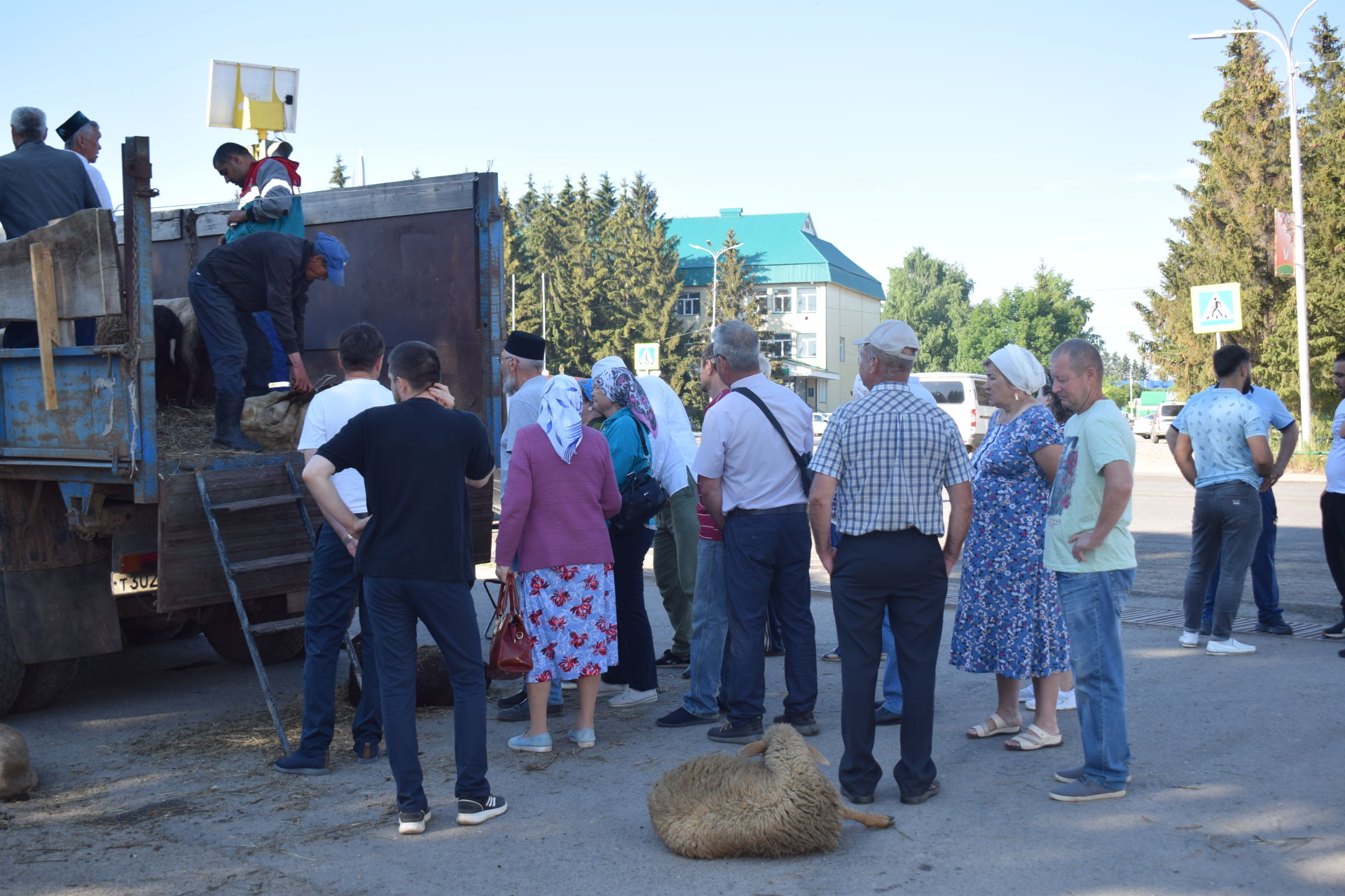 Азнакай районы мәчетләрендә Корбан гаете узды