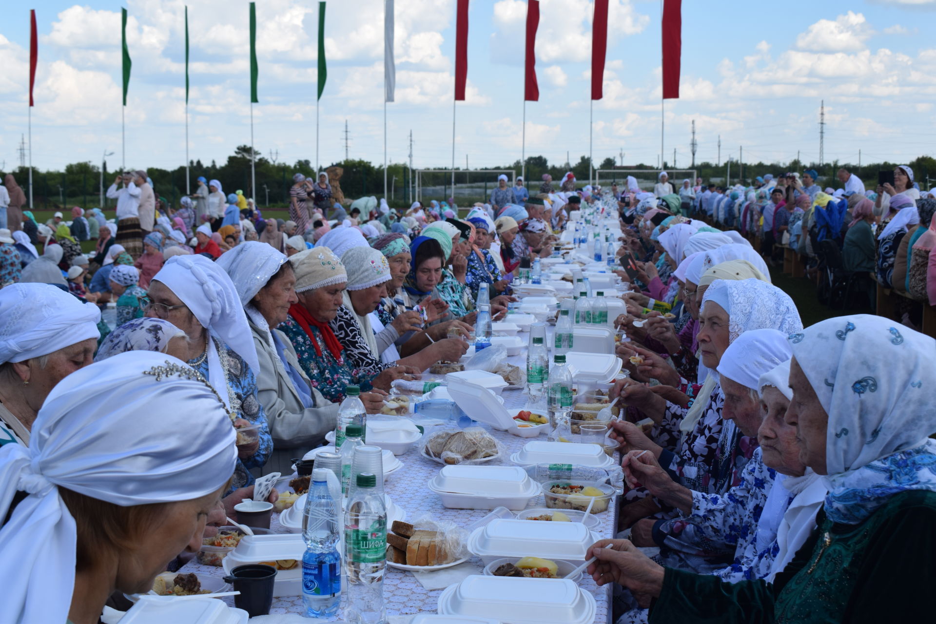 Азнакайда Корбан гаете уңаеннан хәйрия ашы узды