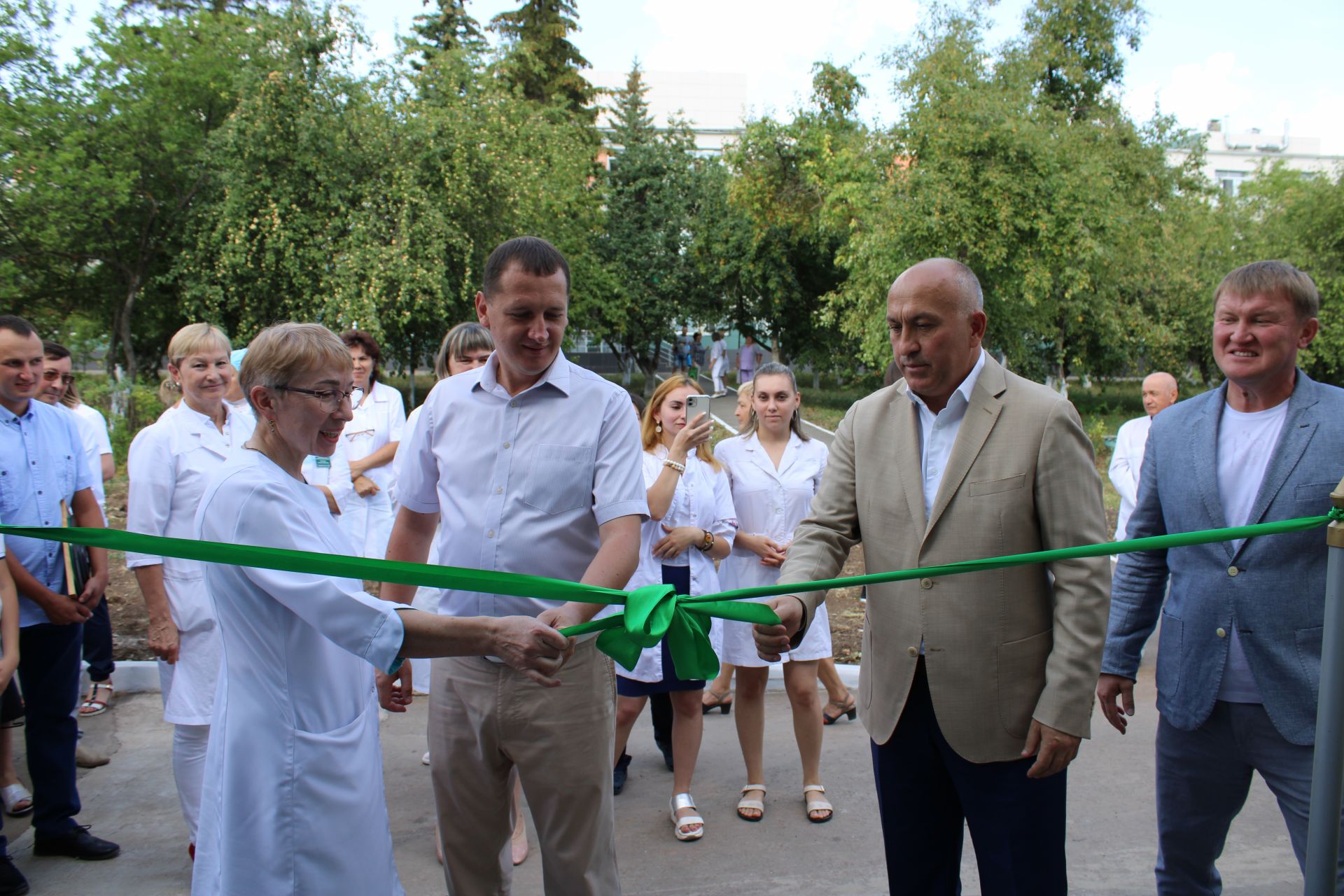 Азнакай үзәк сырхауханәсенең йогышлы авырулар бүлеге яңартылды