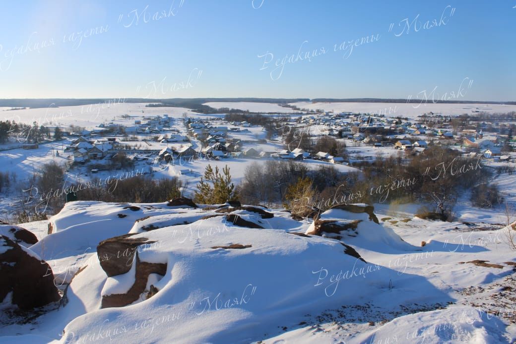 Зимние красоты Азнакаевского района