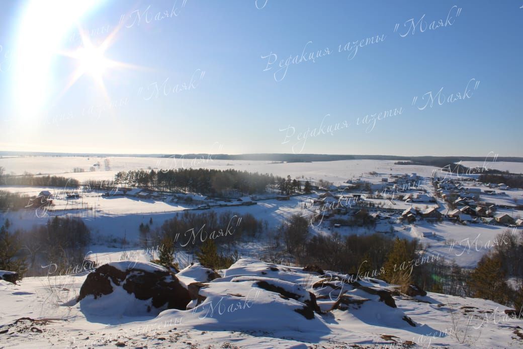 Зимние красоты Азнакаевского района