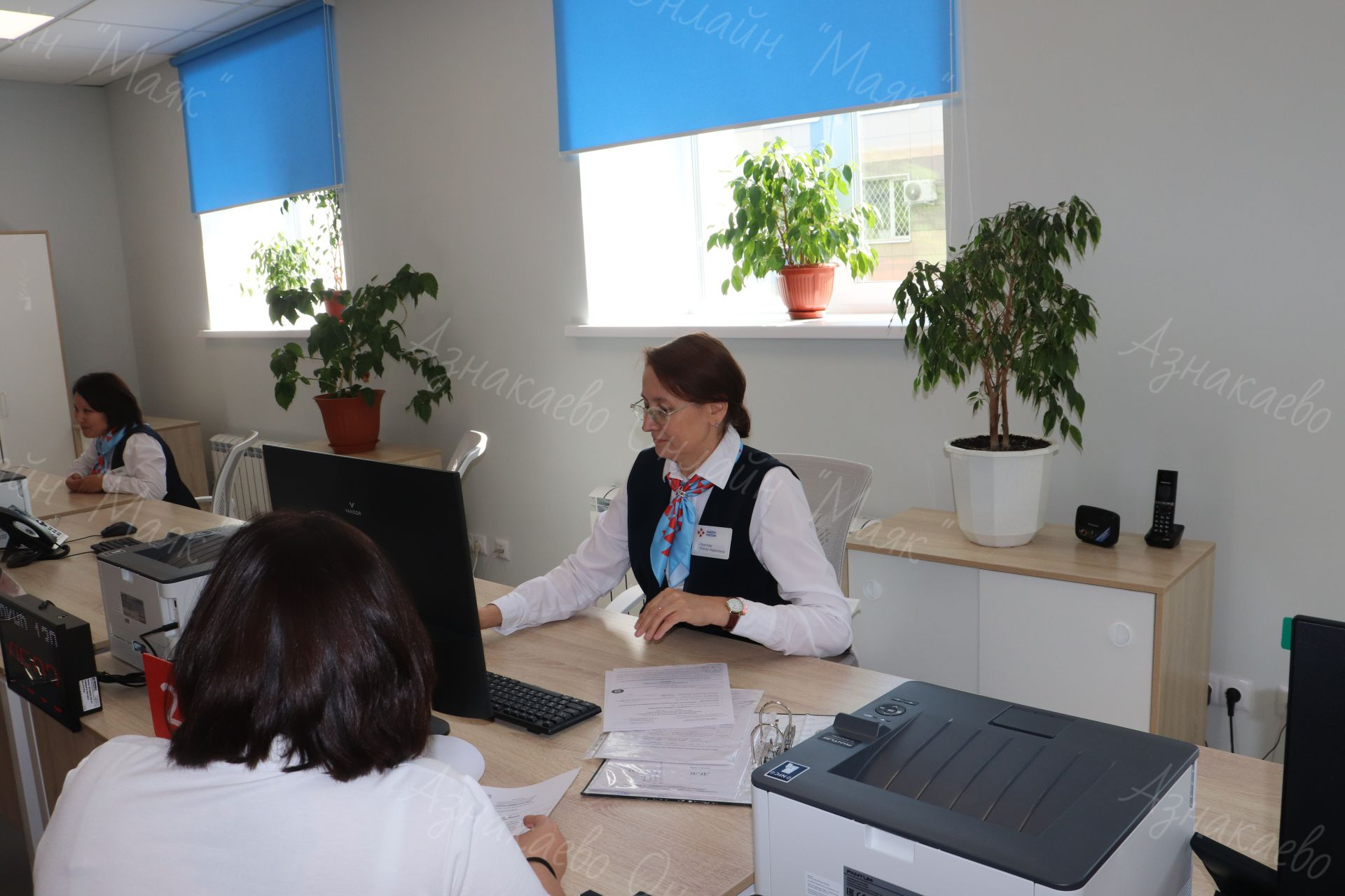 Сегодня состоялось торжественное открытие Кадрового центра, после капитального ремонта