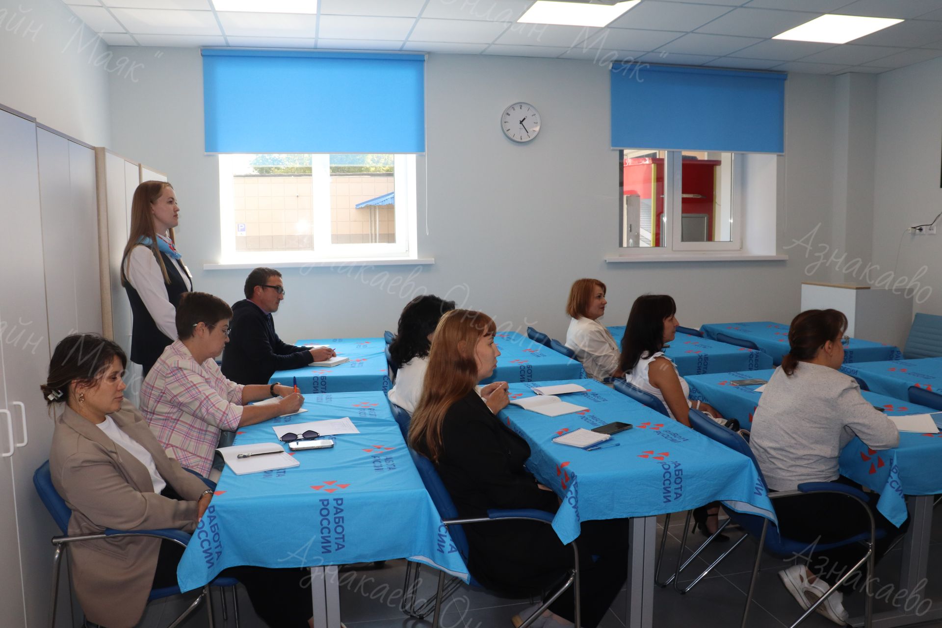 Сегодня состоялось торжественное открытие Кадрового центра, после капитального ремонта