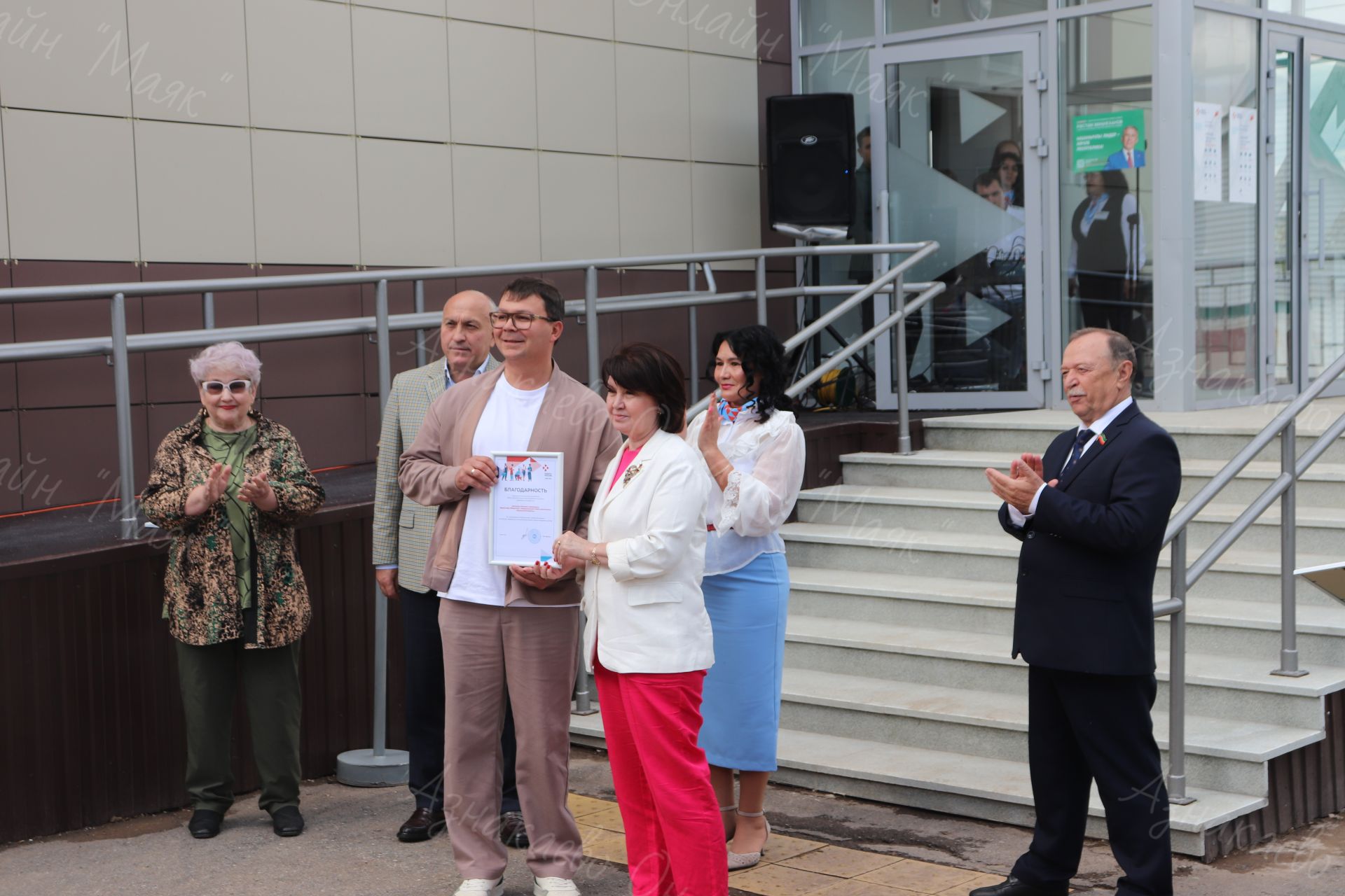 Сегодня состоялось торжественное открытие Кадрового центра, после капитального ремонта