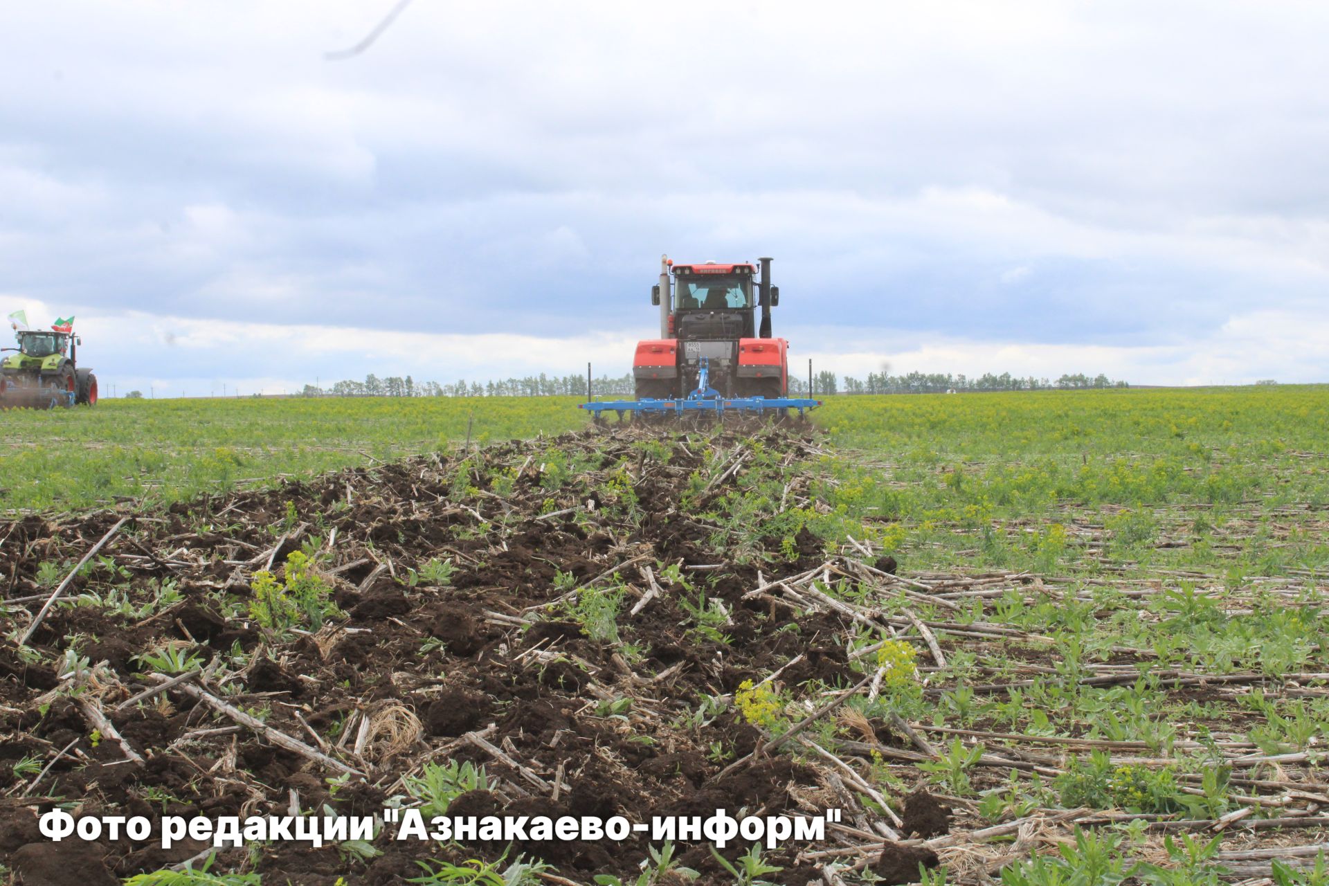 Азнакаевские пахари испытали своё мастерство